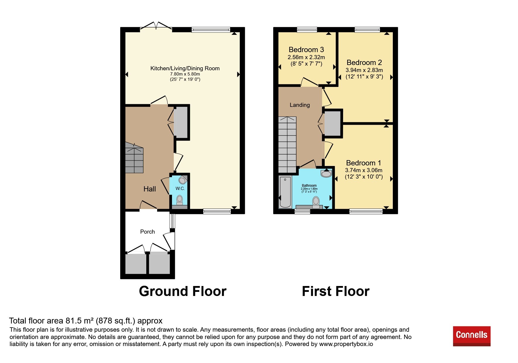 81, Malletts Close, MILTON KEYNES floorplan