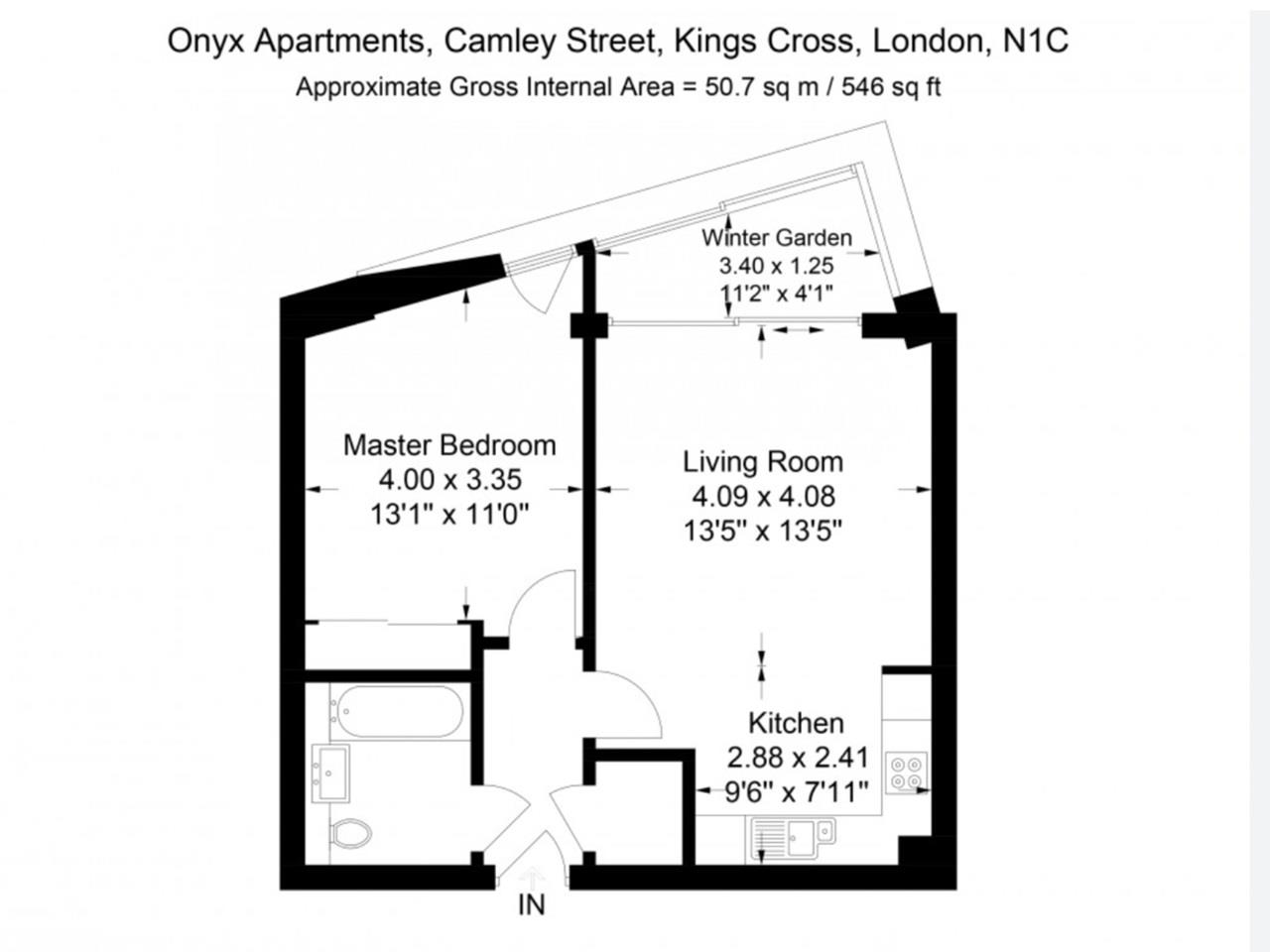 98 Camley Street, London floorplan