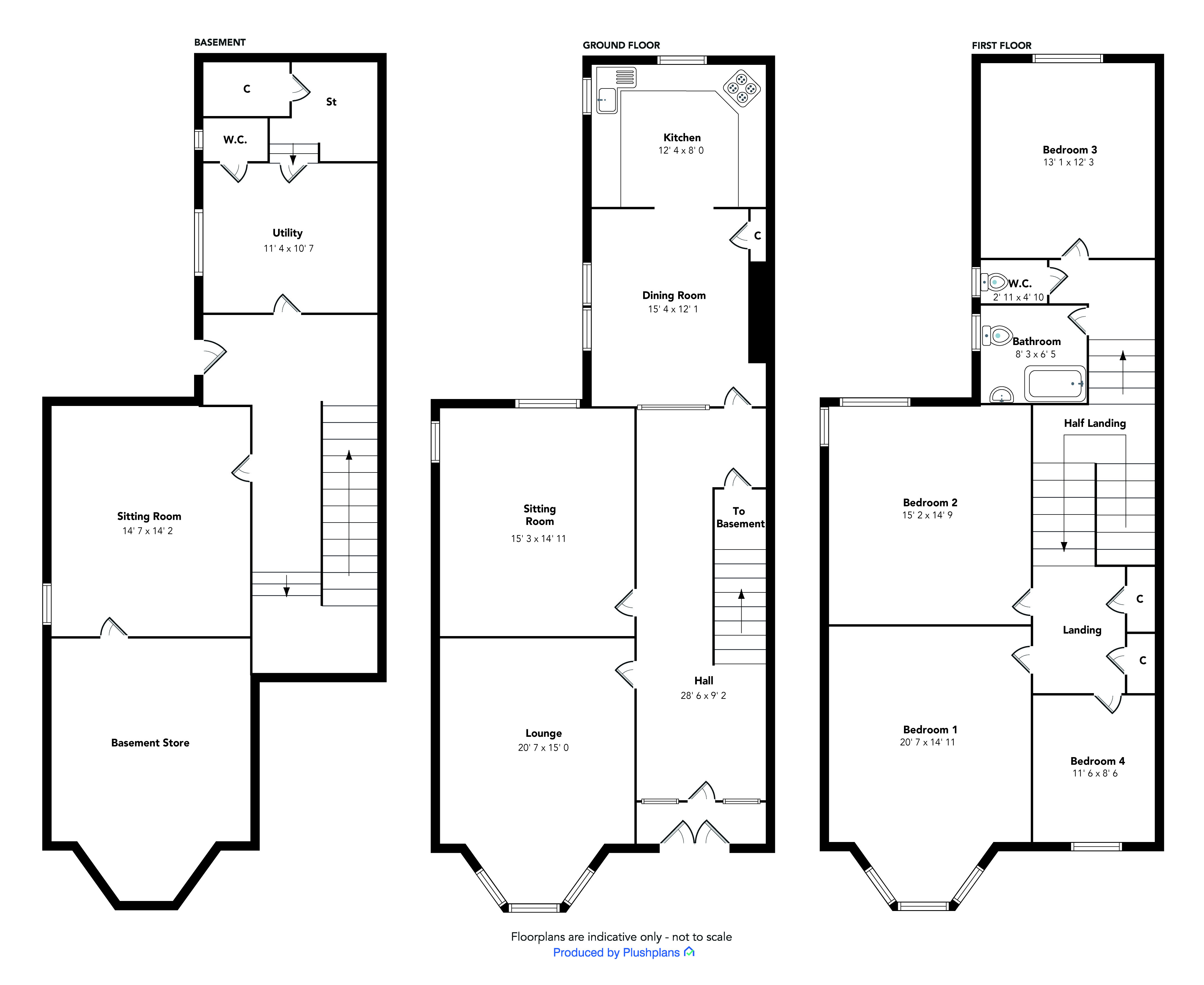 21, Mansionhouse Road, Paisley floorplan