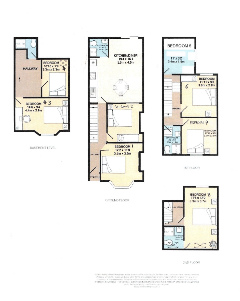 45 St. Marys Road, St Marys Road, East Oxford, Oxford floorplan