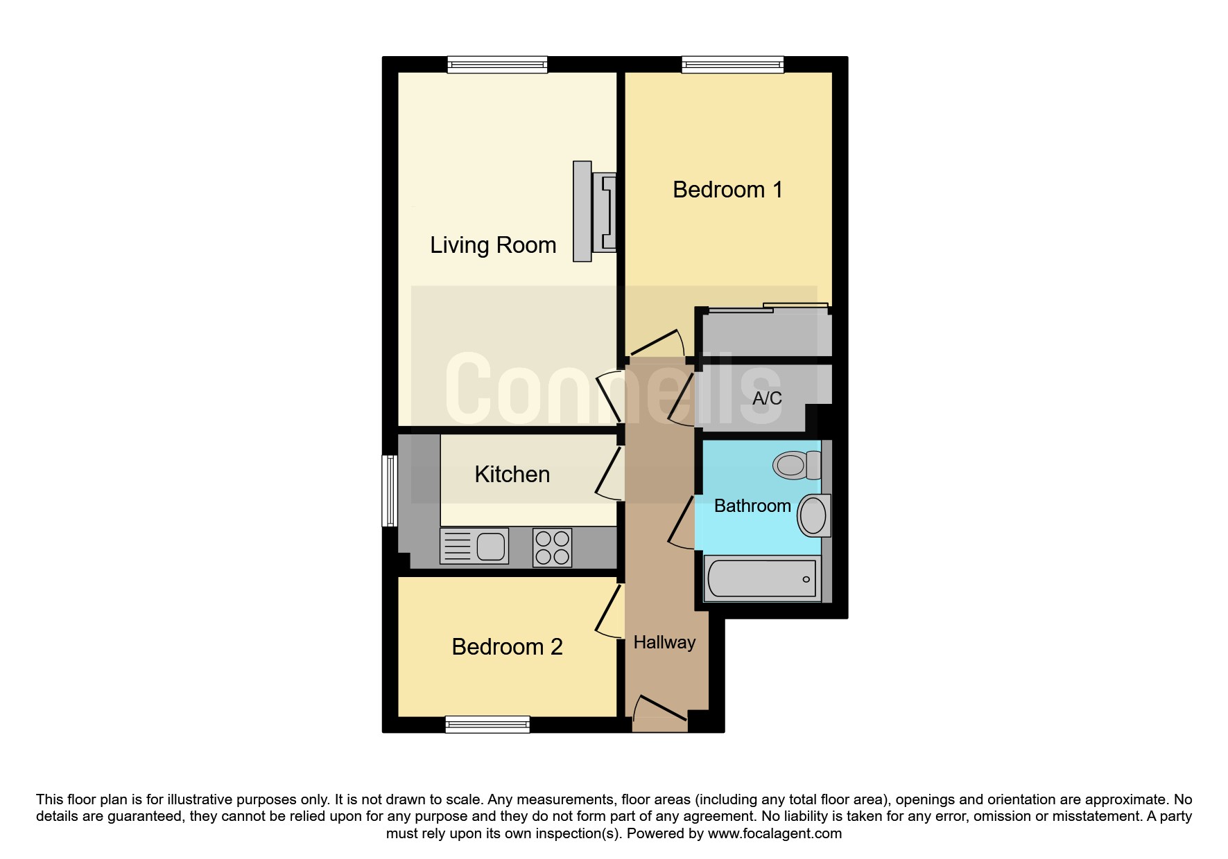 Flat 2, Victoria Court, 17, Stratford Road, Salisbury floorplan