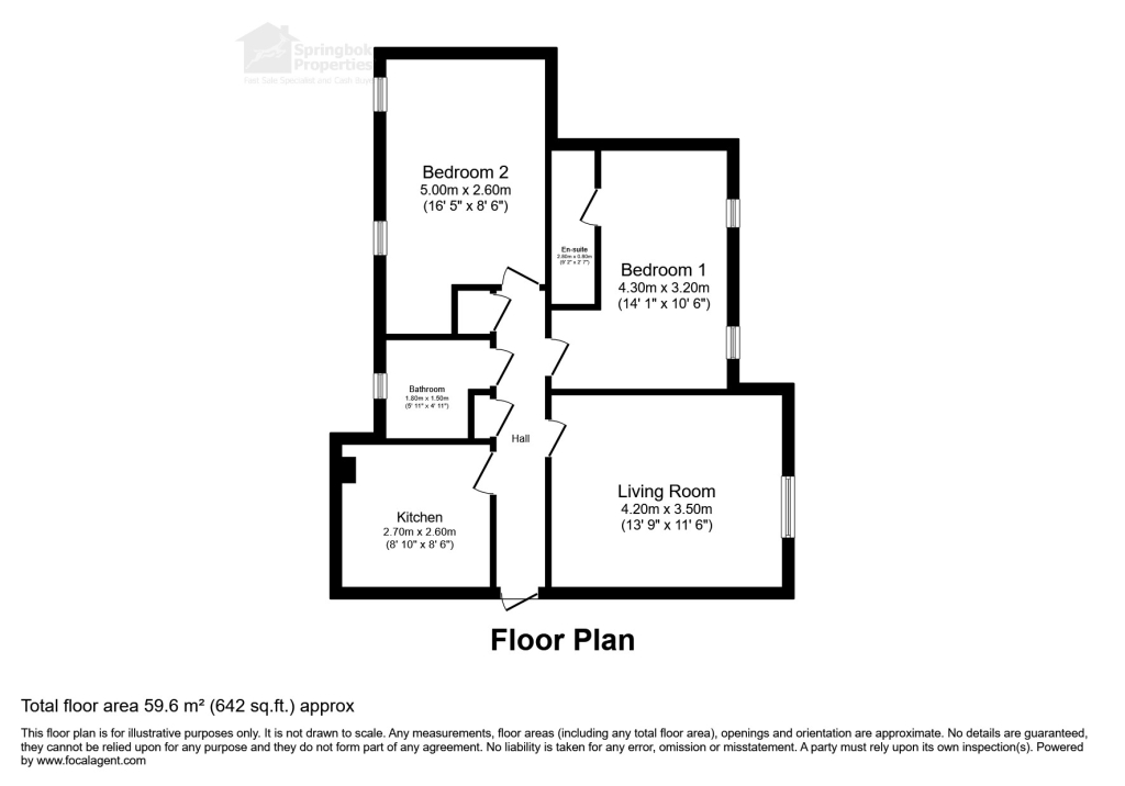42, Brook View, Northampton floorplan