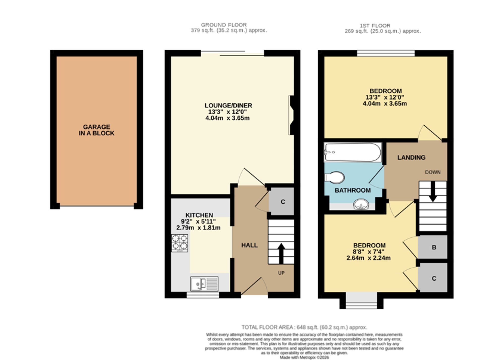 31 Clover Way, Southampton floorplan