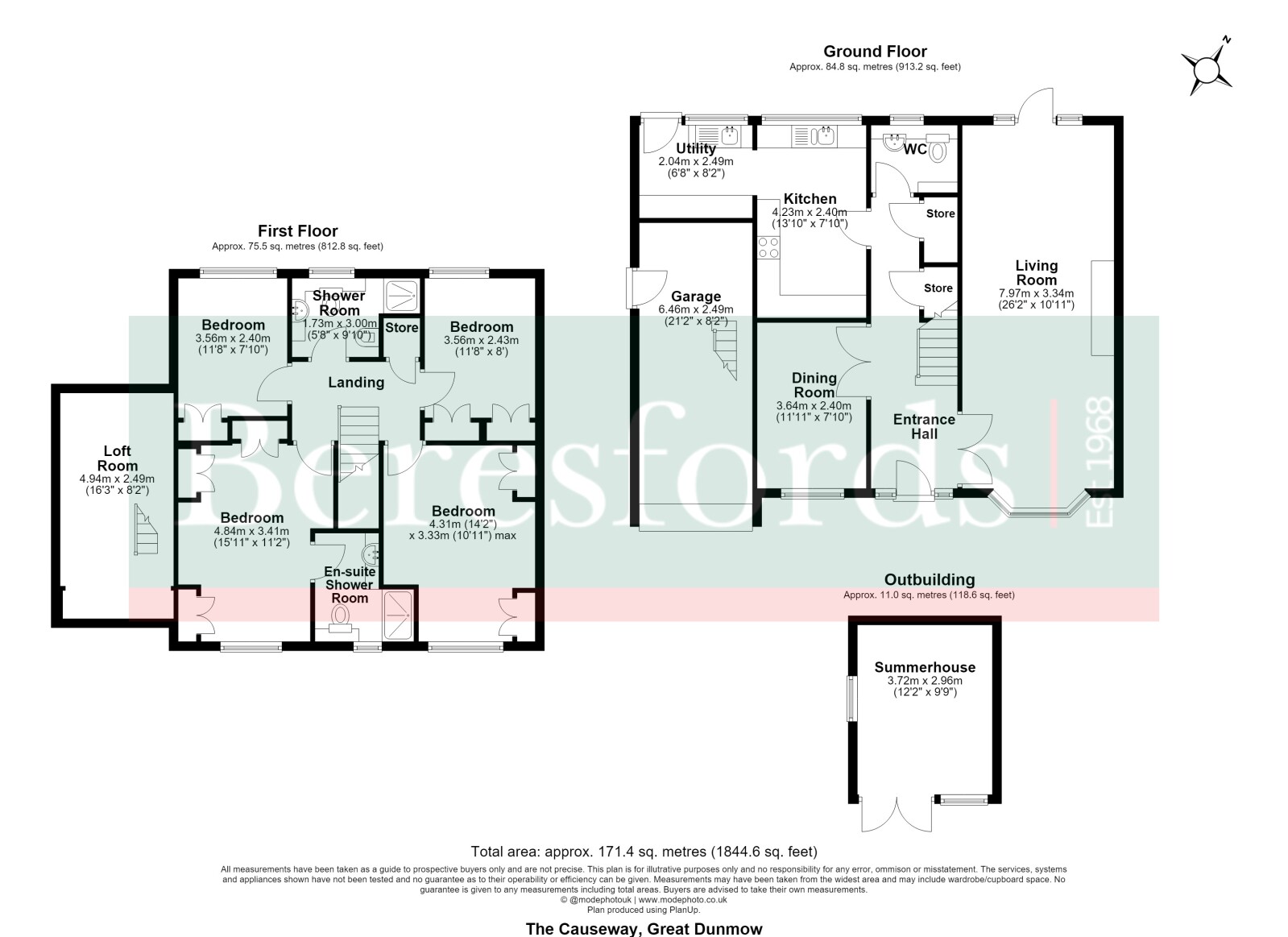 35, The Causeway, Essex floorplan
