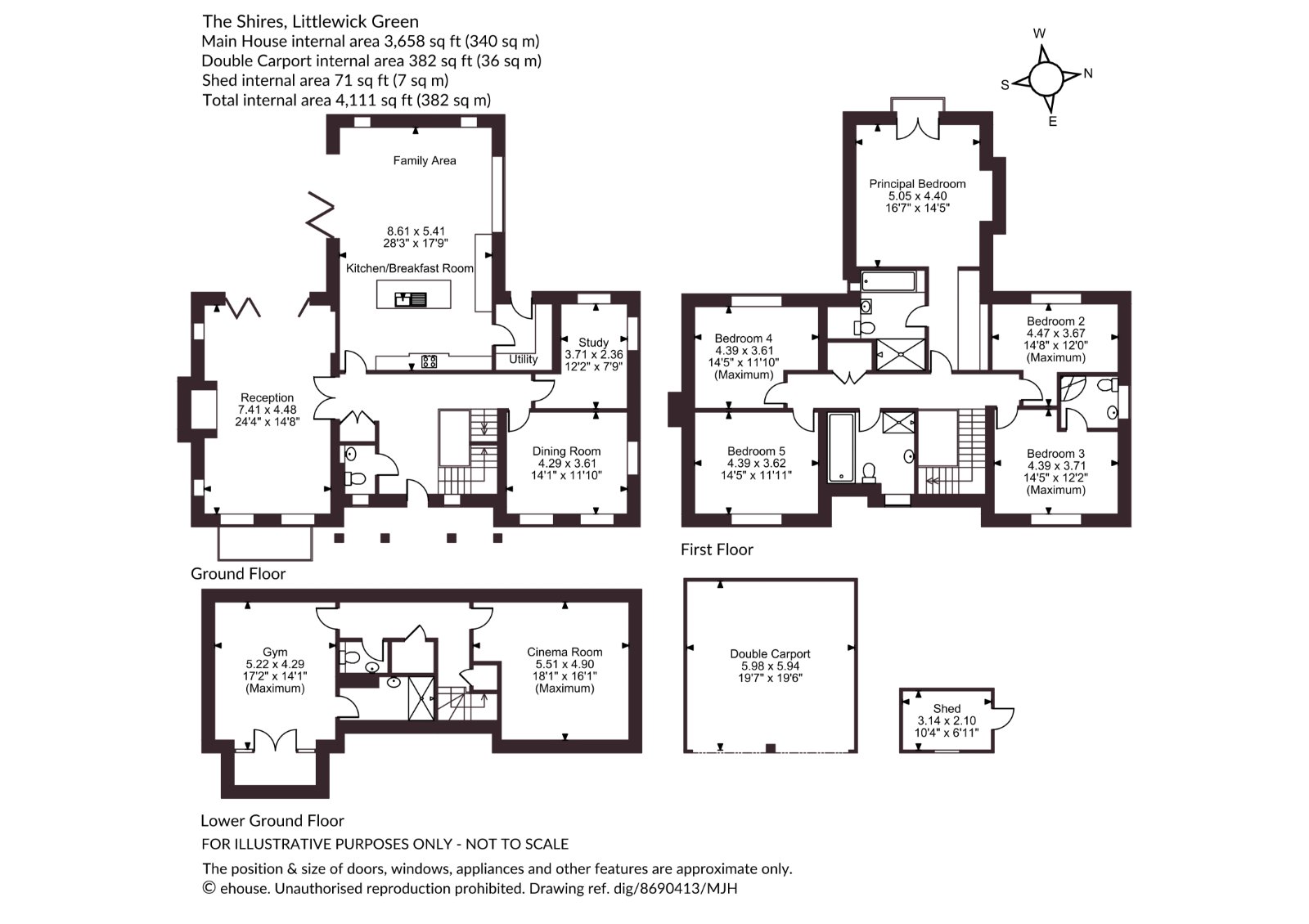 3, The Shires, Berkshire floorplan