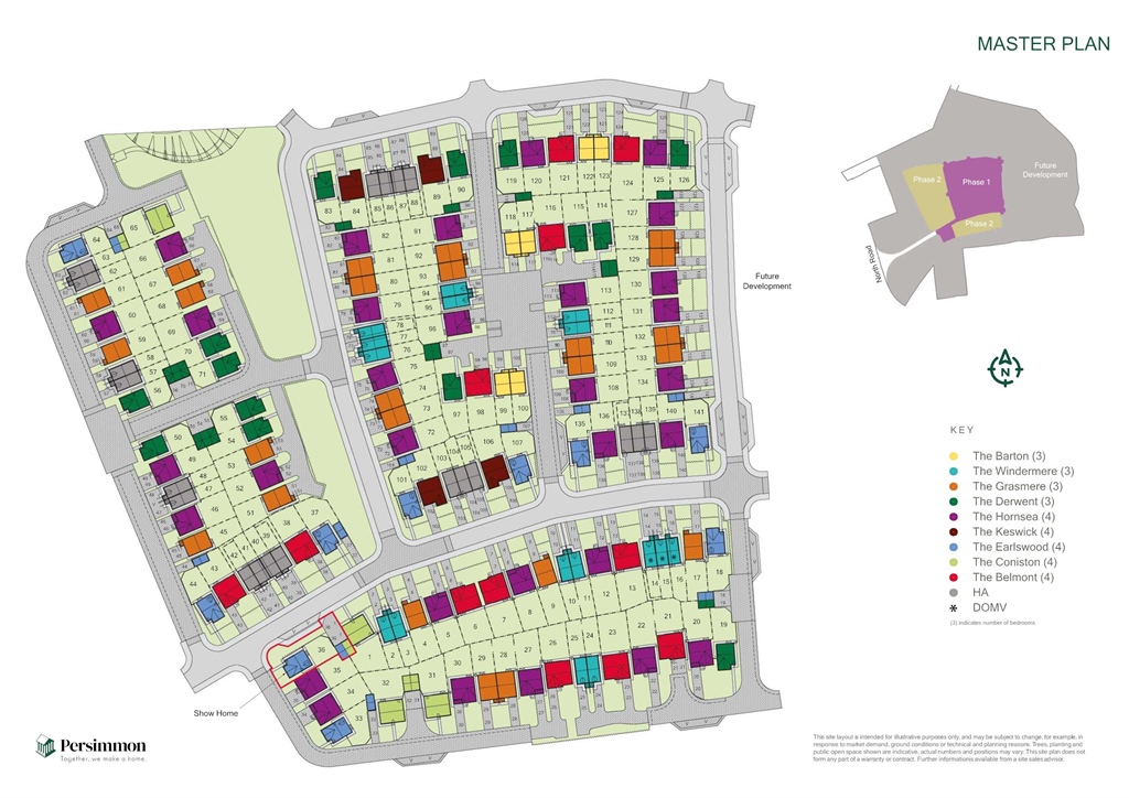 New home, 4 bed detached house for sale in "The Earlswood" at North