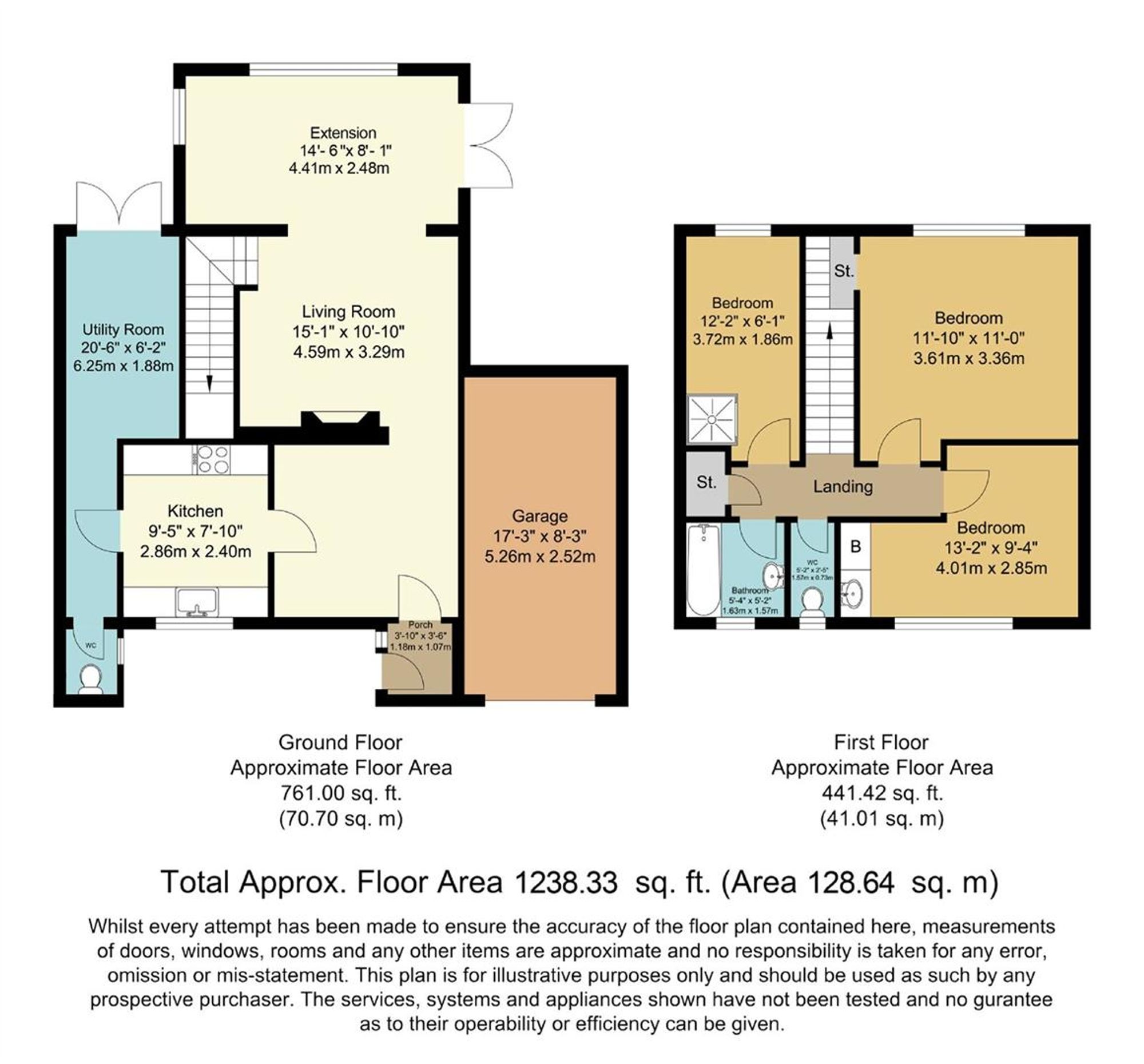 55 Woods Avenue, Hatfield floorplan