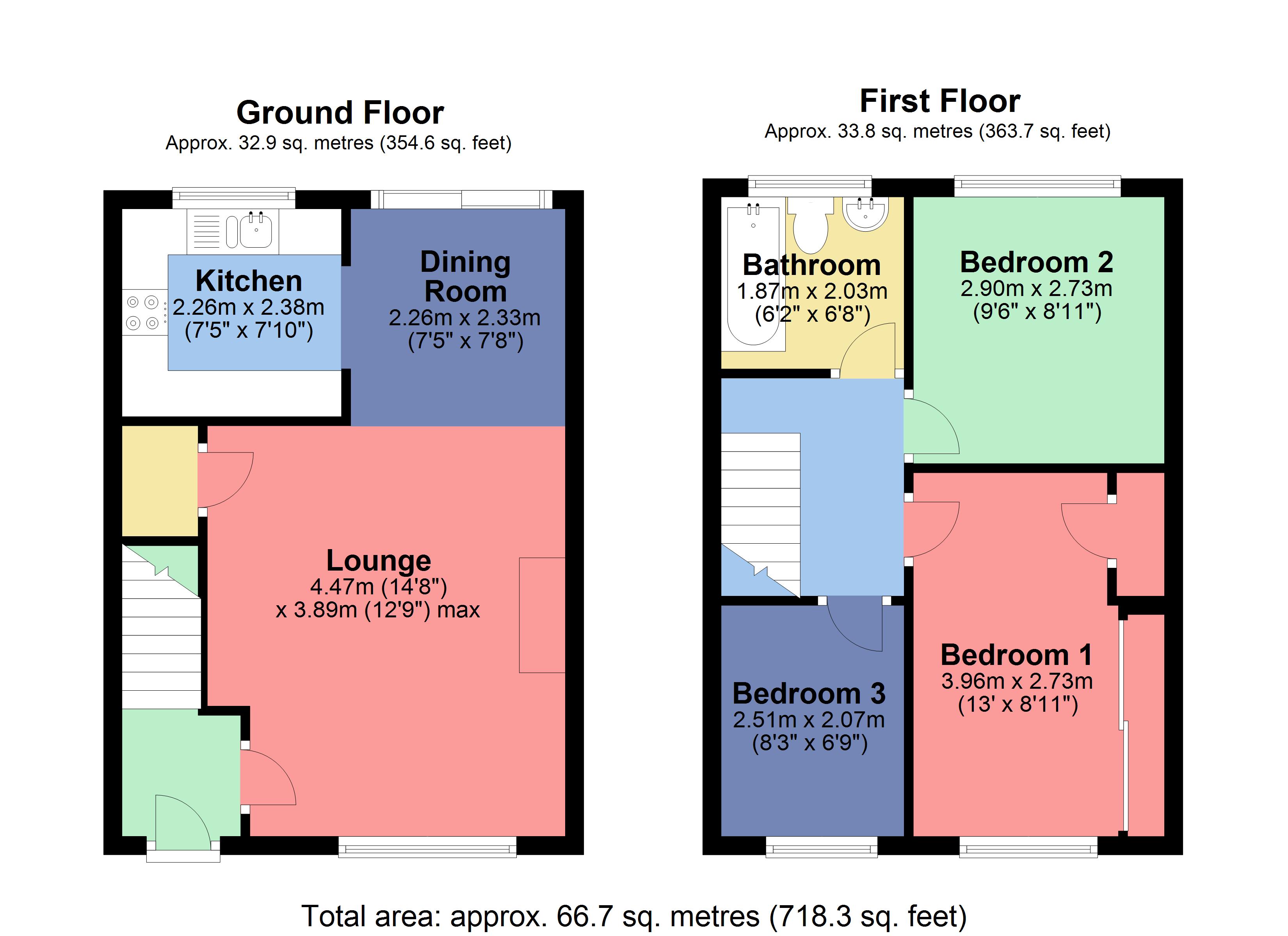 Lemonfield Drive, Watford, Hertfordshire WD25, 3 bedroom terraced house