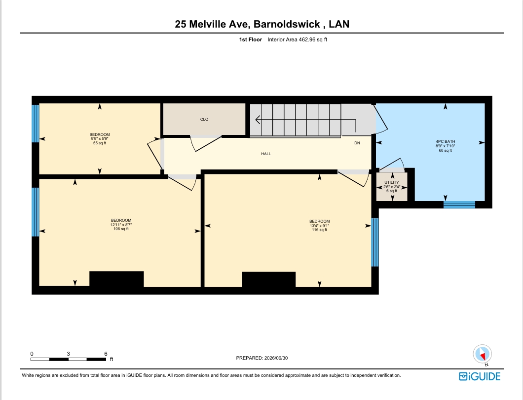 25, Melville Avenue, Lancashire floorplan