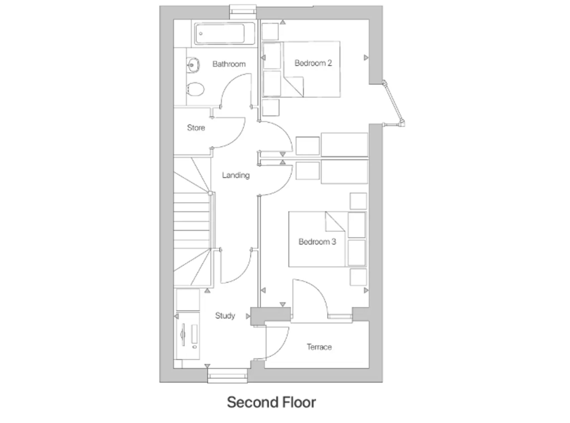 34 Pumphouse Gardens, Nottingham floorplan