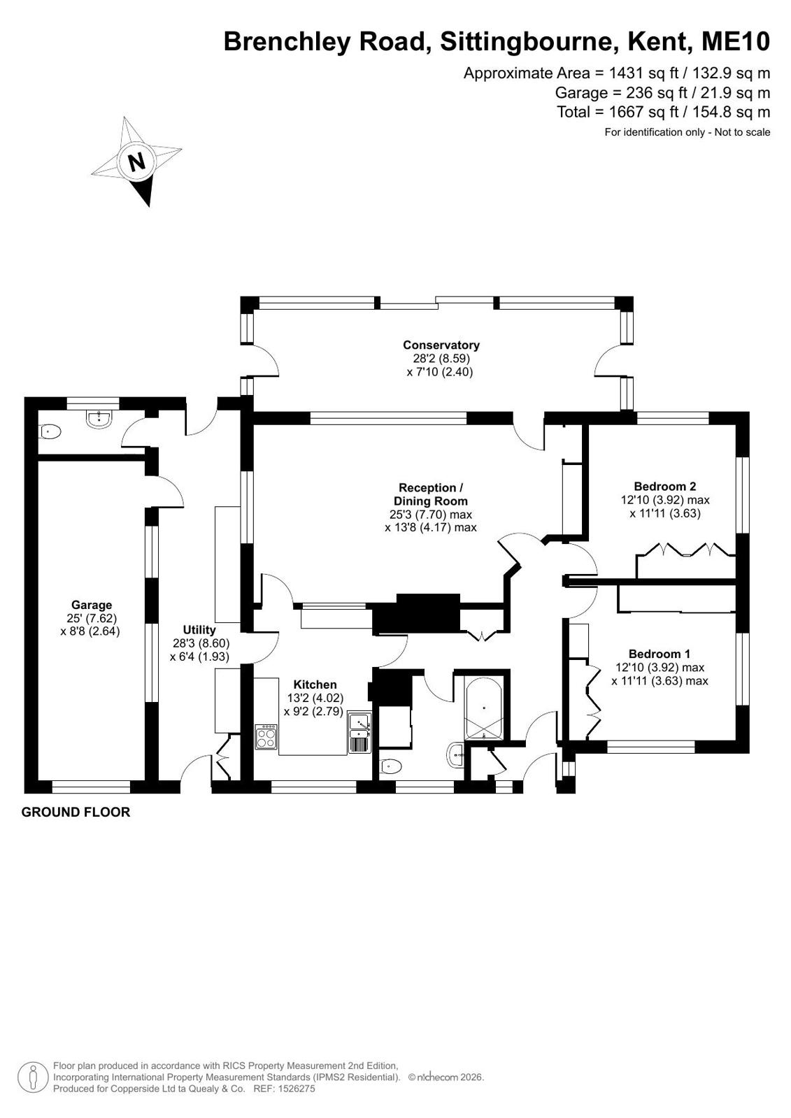 2, Brenchley Road, Kent floorplan