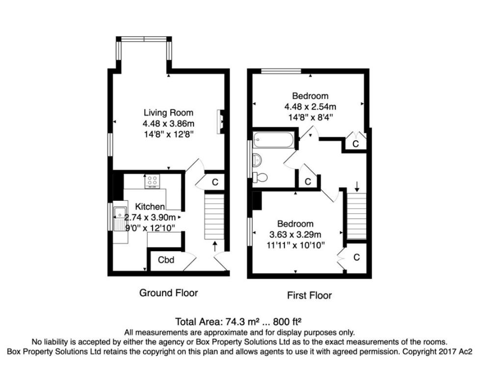 FLAT TWENTY NINE, Hoyle Court Road, Shipley floorplan