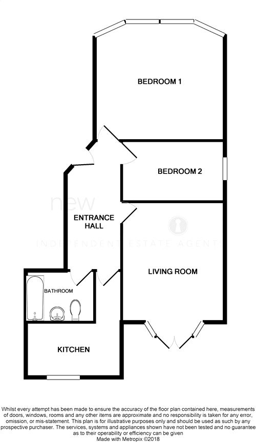 2 Bedrooms Flat for sale in 43 De La Warr Road, Bexhill-On-Sea, East Sussex TN40