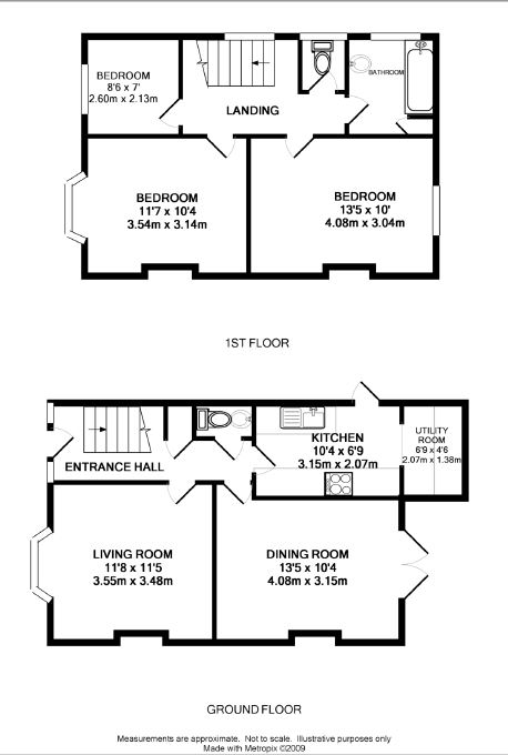 64, Margaret Road, Oxford floorplan