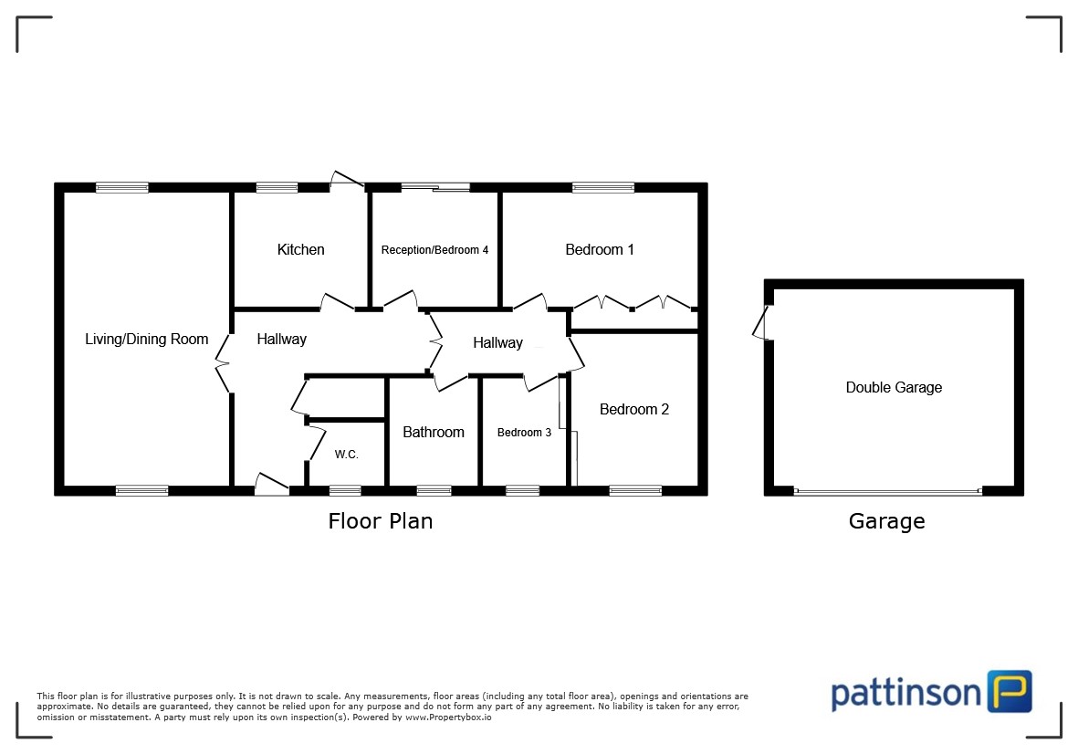 11, Brancepeth Chare, Peterlee floorplan
