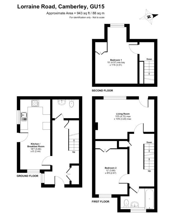 24, Lorraine Road, Surrey floorplan