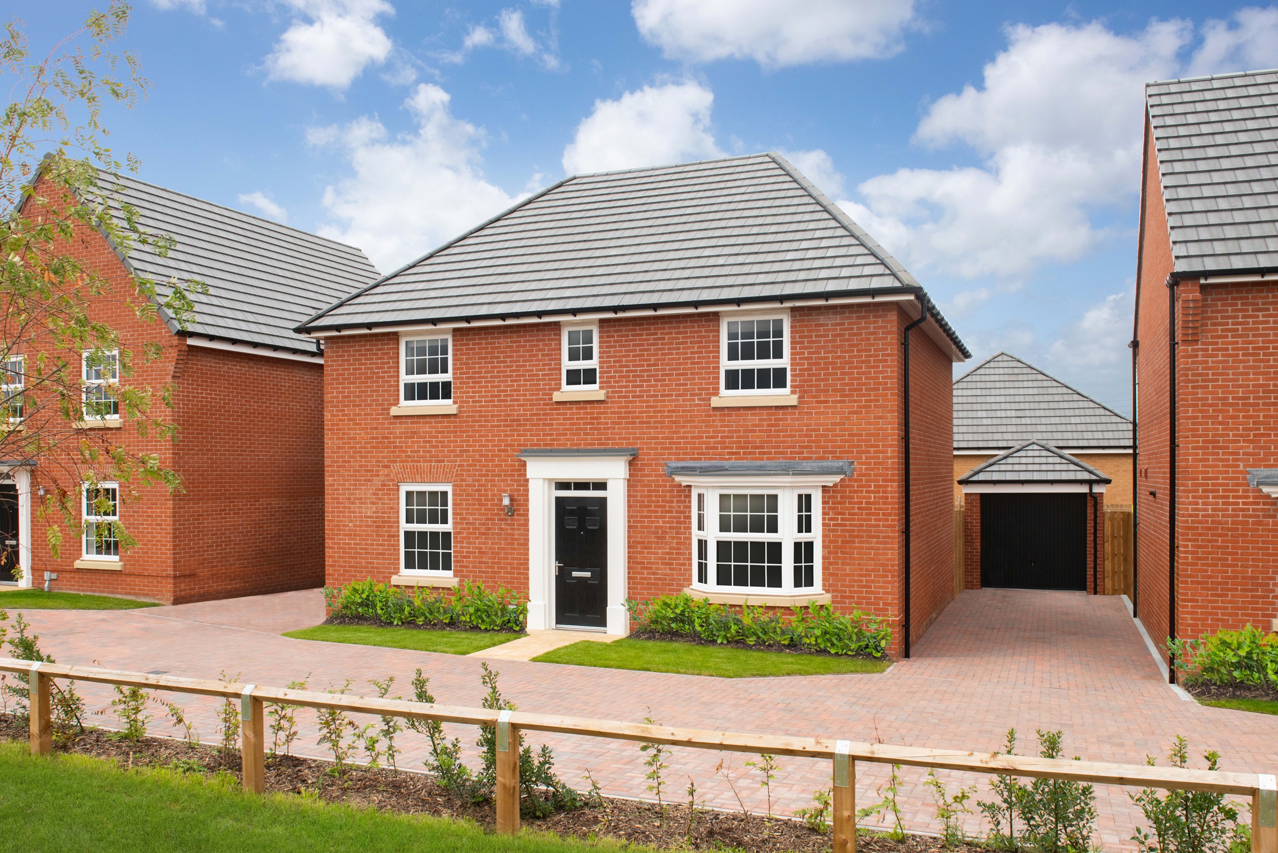 Property 1 of 10. External View Of The Four Bedroom Detached Bradgate At Gateford Manor, Worksop