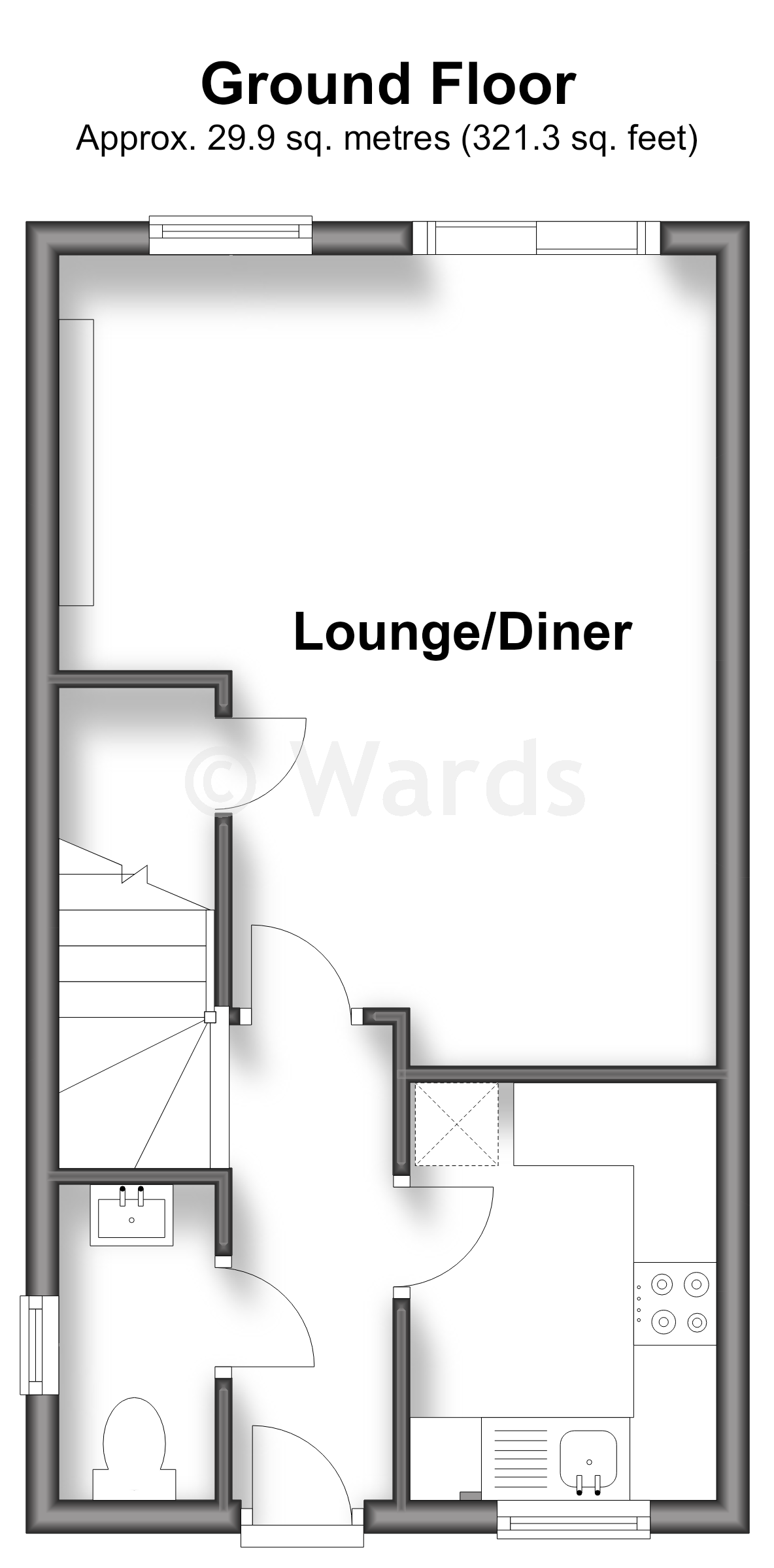 43, Willow Farm Way, Herne Bay floorplan
