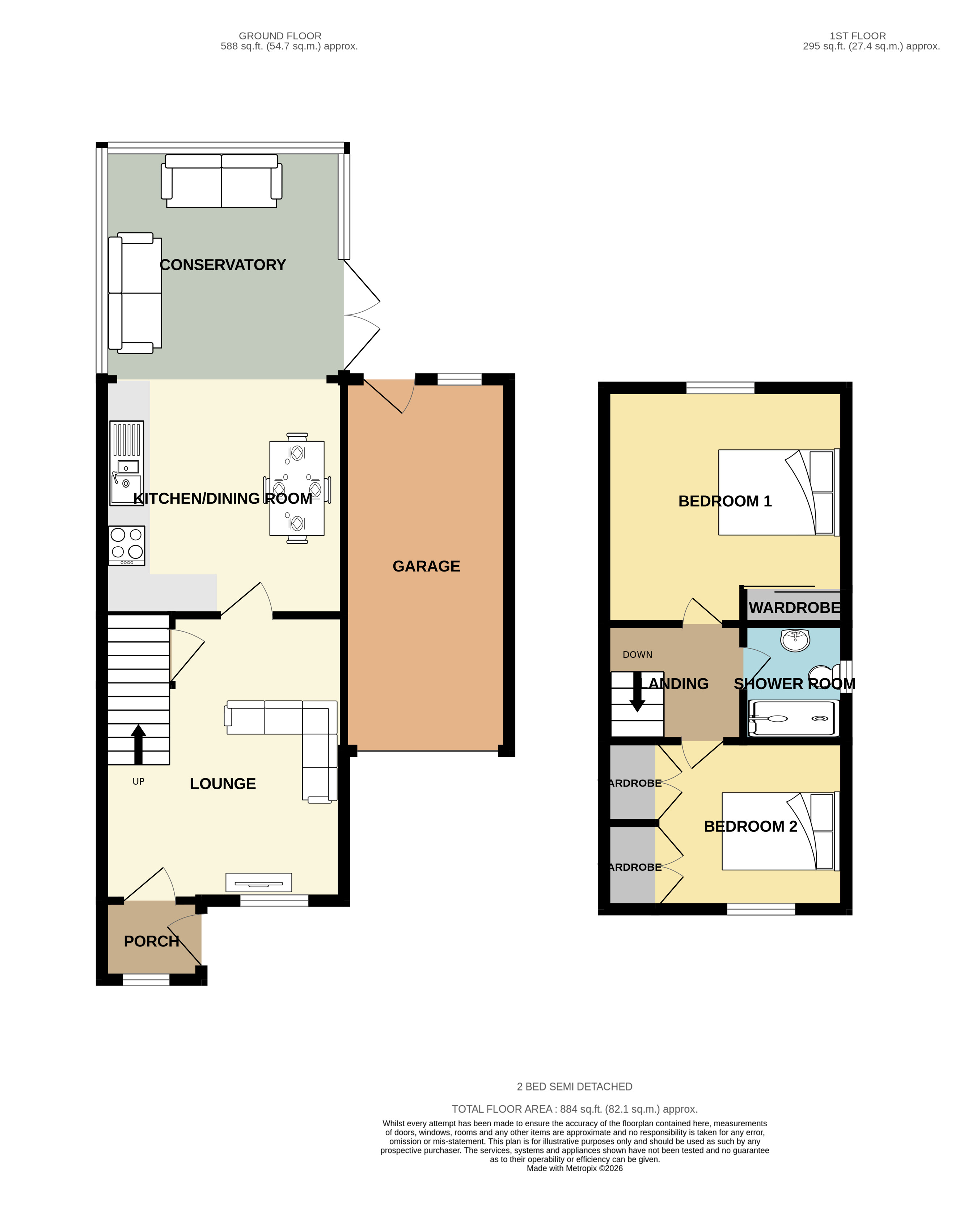 9, Henscol, Redruth floorplan