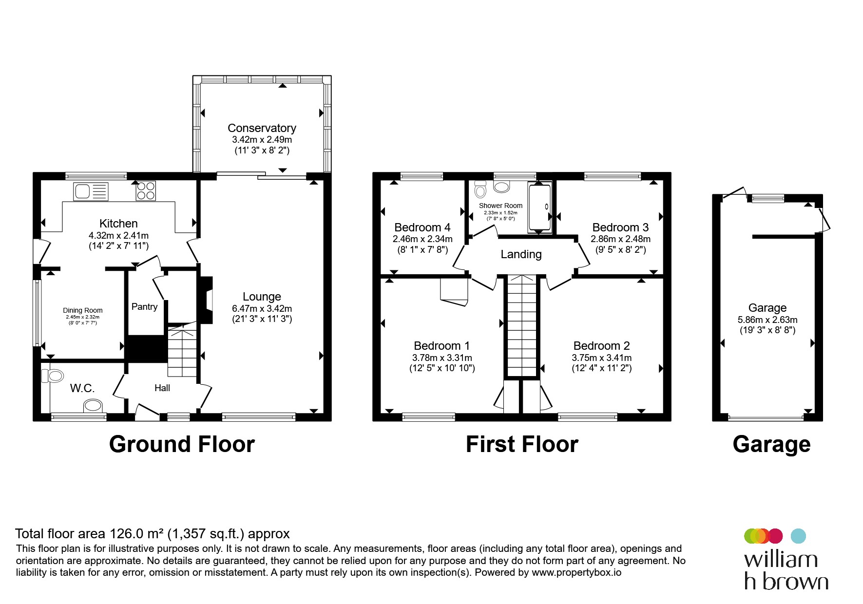6, Mill Gardens, Bungay floorplan
