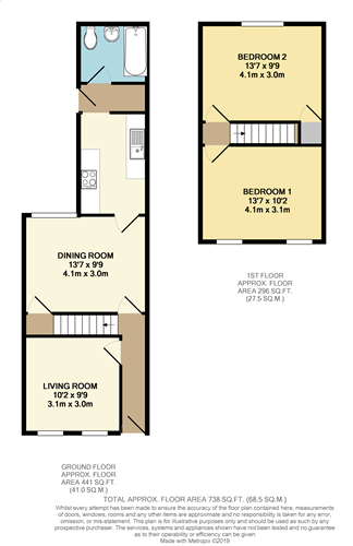 2 Bedrooms Terraced house for sale in Cecil Road, Linden, Gloucester GL1