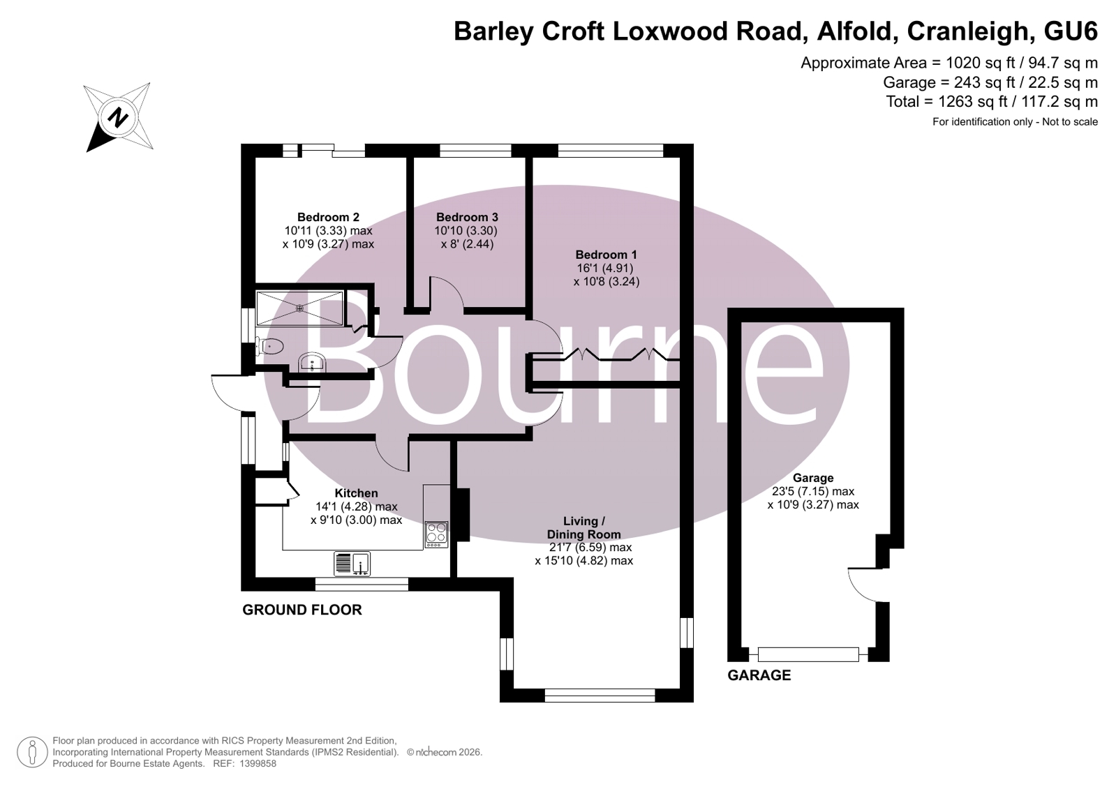 Loxwood Road, Alfold, Cranleigh, Surrey, GU6 floorplan