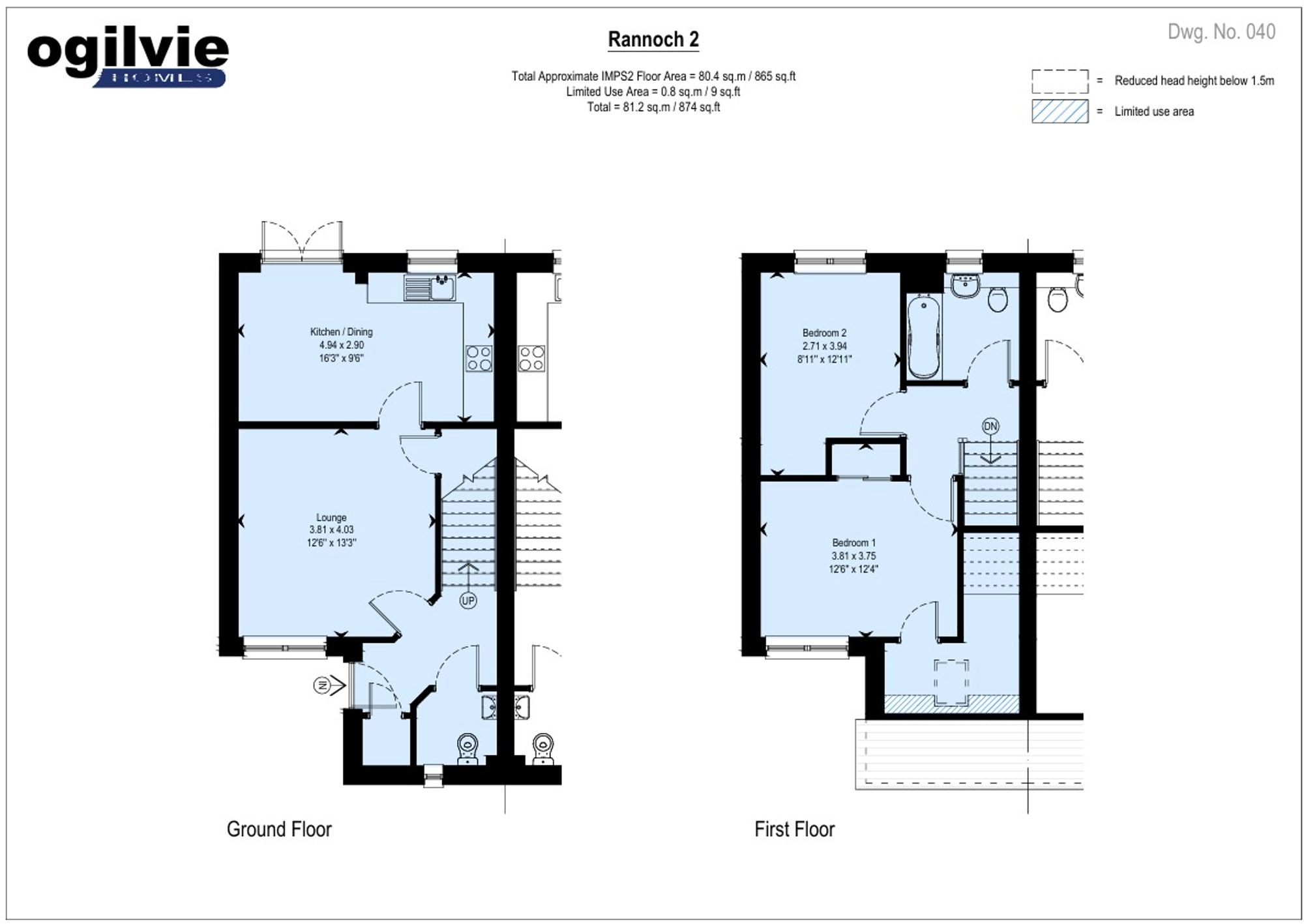 The Rannoch, Drovers Gate, Crieff floorplan