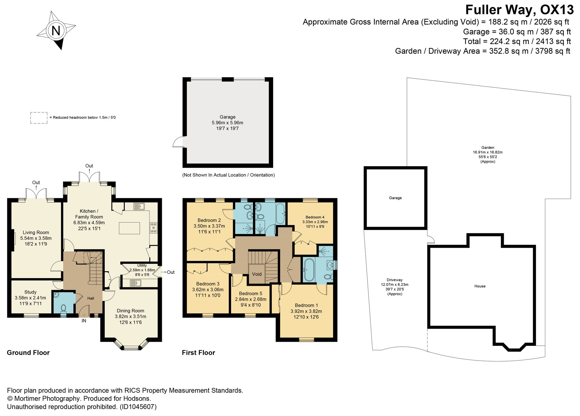 28 Fuller Way, Abingdon floorplan