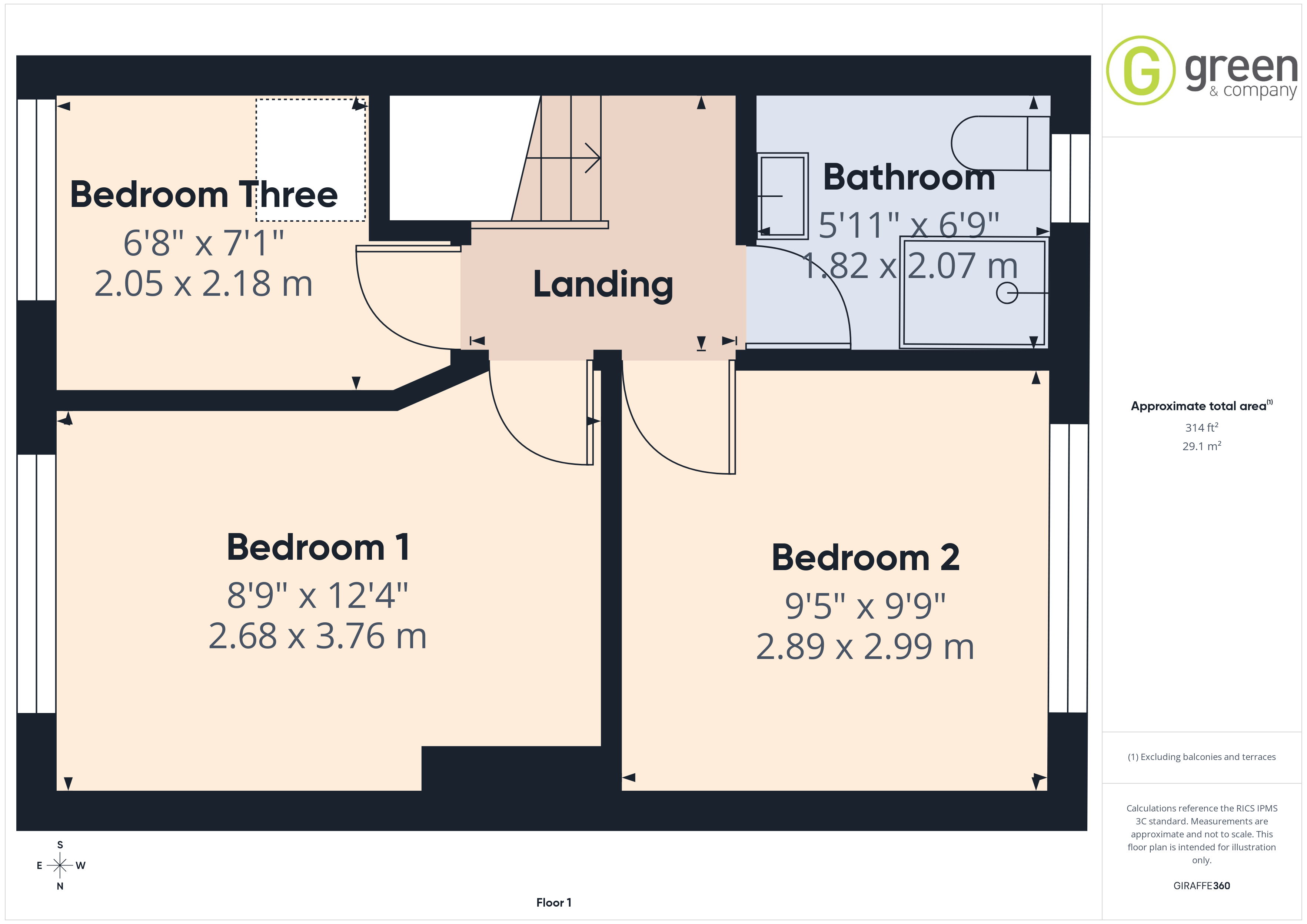 67, Rowdale Road, Birmingham floorplan