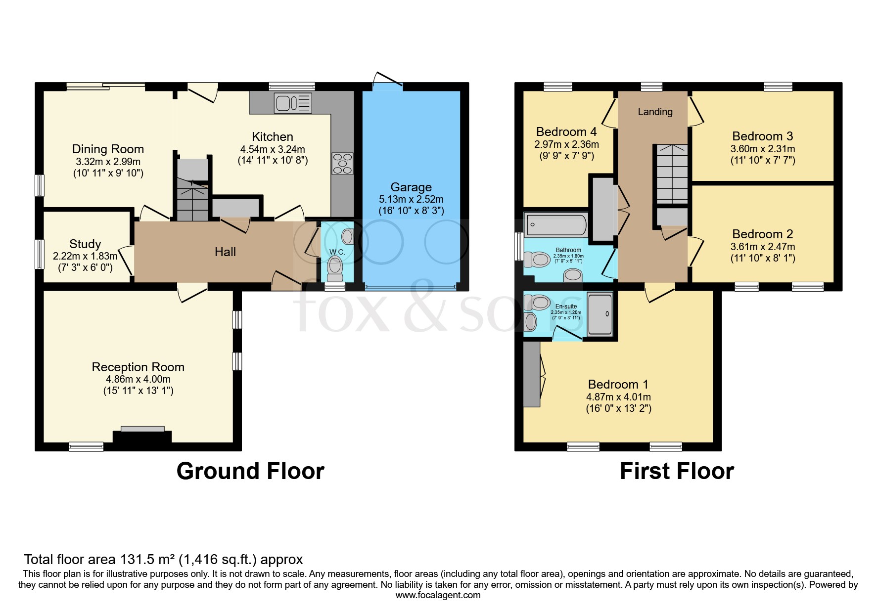 15, Drovers Way, Bognor Regis floorplan