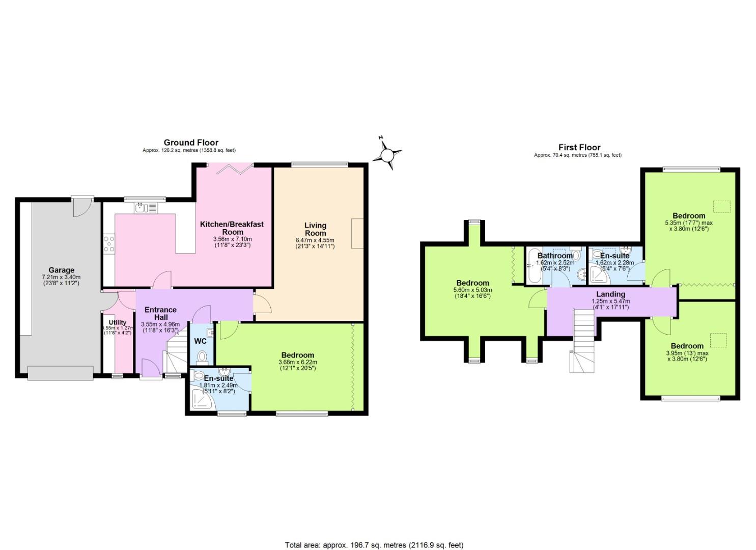 Woodland View, Sealwood Lane, Swadlincote floorplan