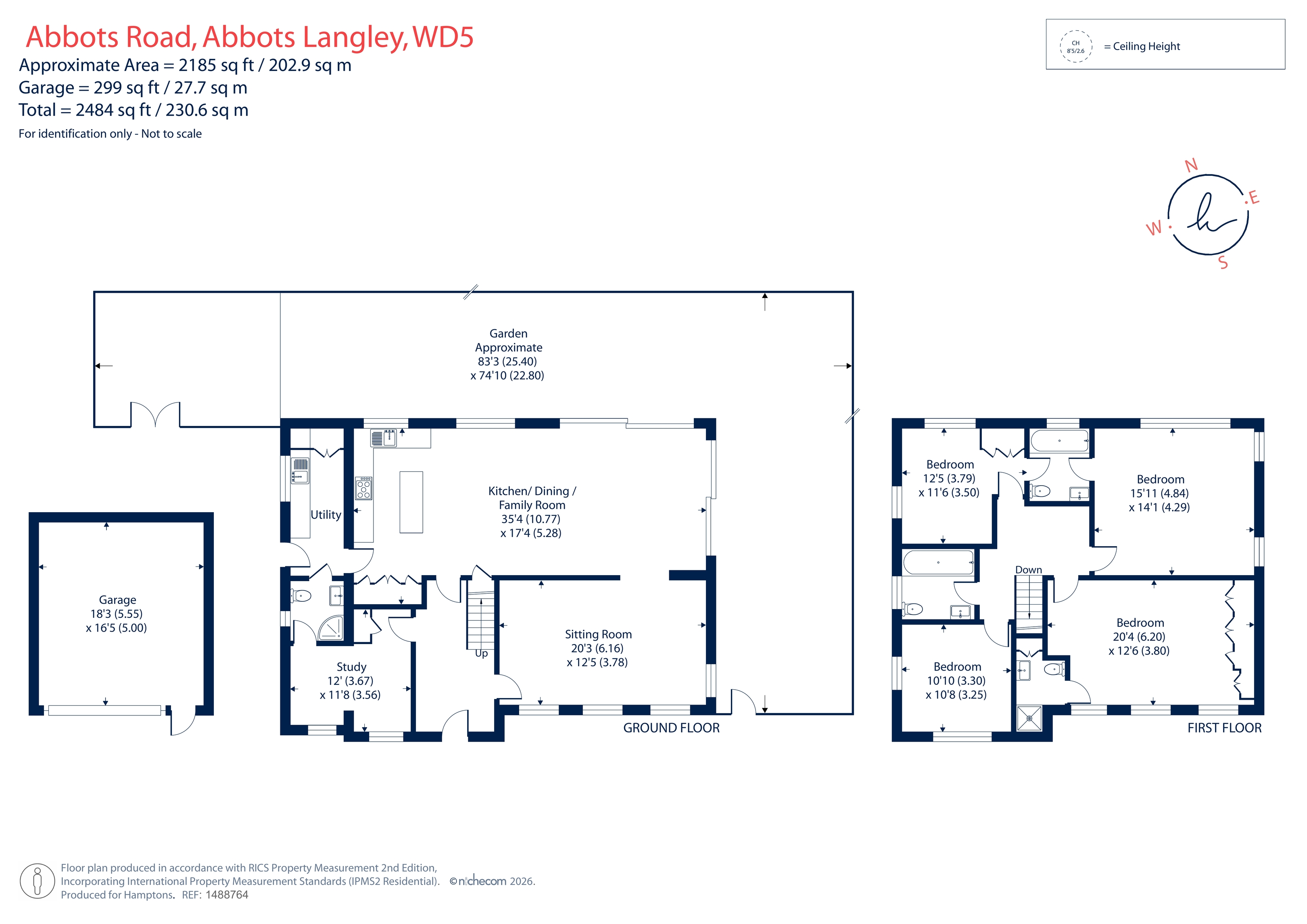 16B, Abbots Road, Abbots Langley floorplan