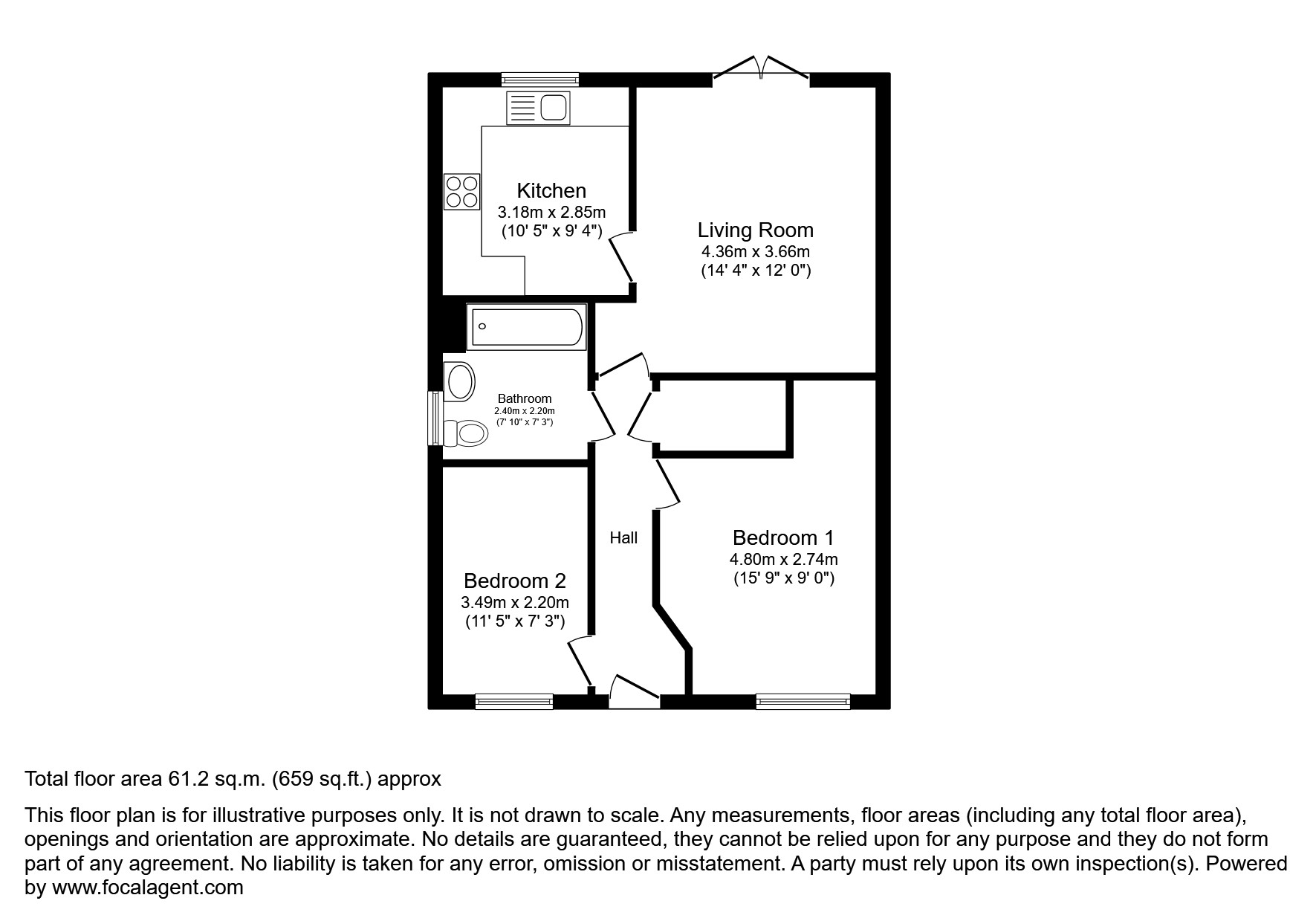 Plot 38, 101 Harthill  Avenue, Beverley floorplan