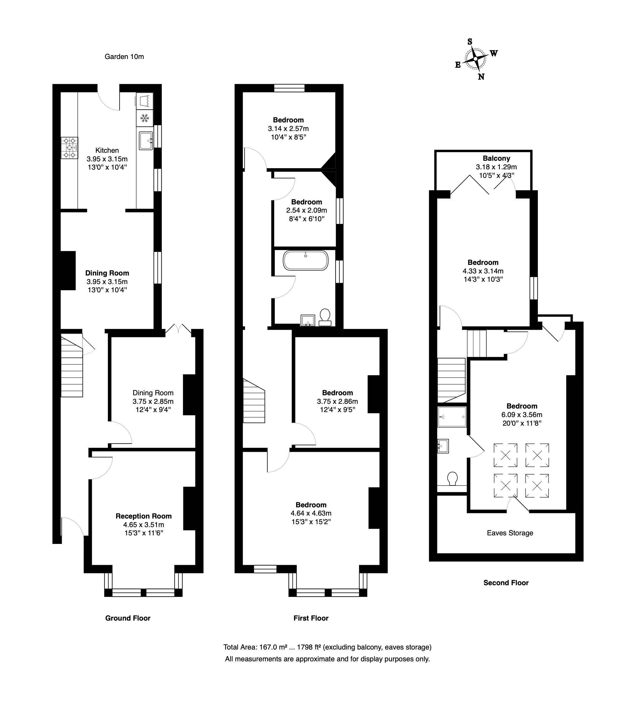 47, Nether Street, London floorplan