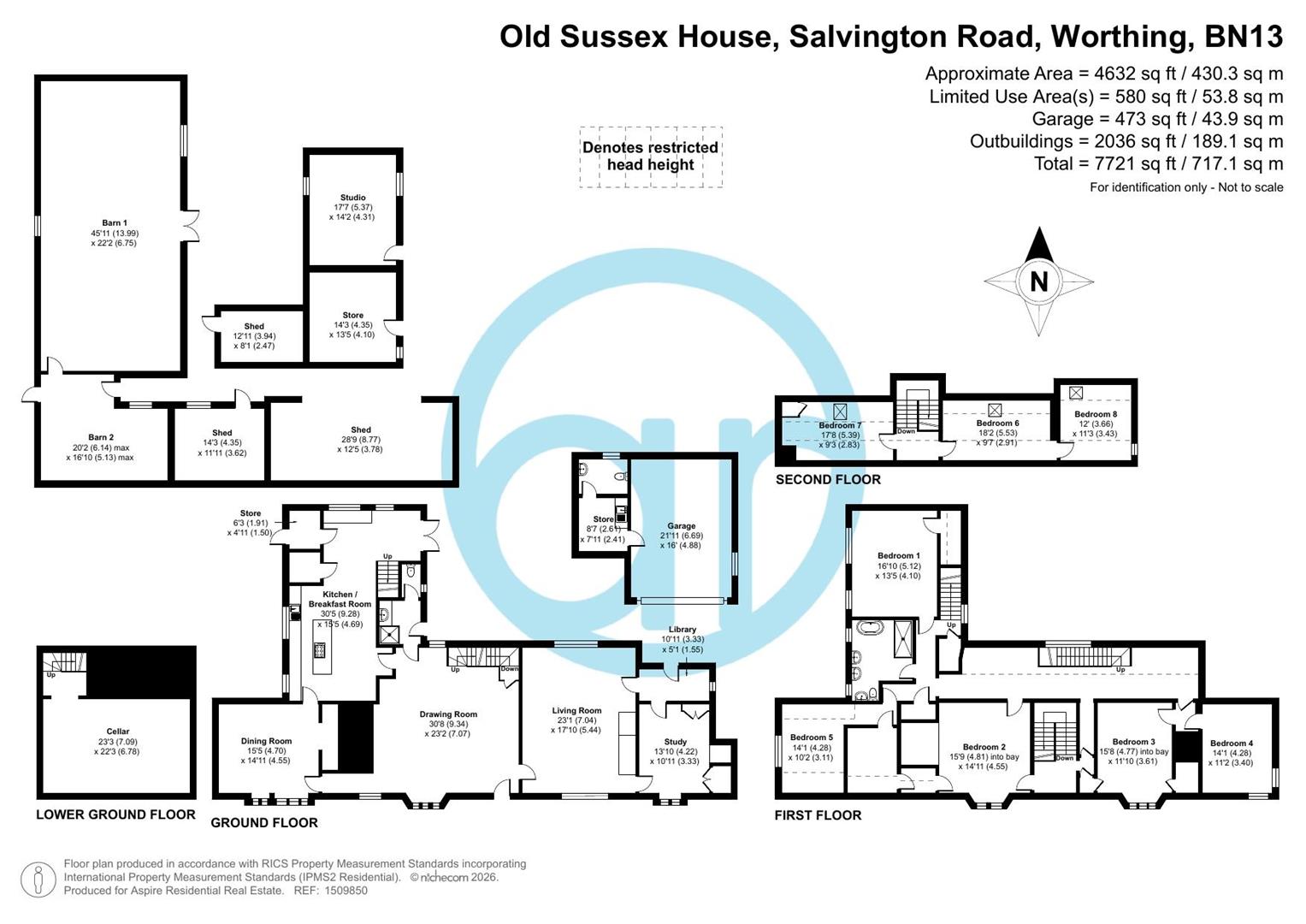 Old Sussex House, Salvington Road, Worthing floorplan