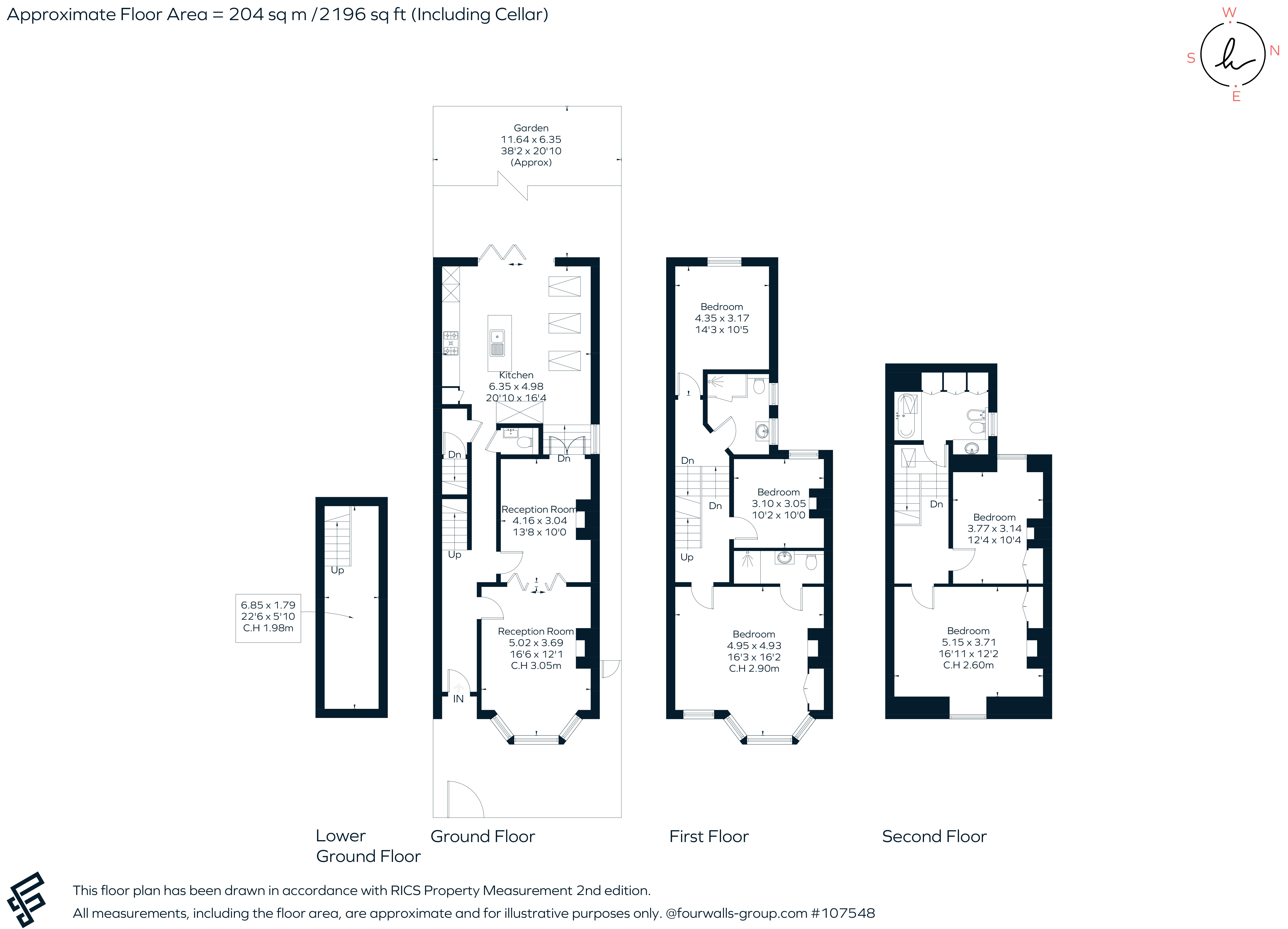 57, Thorney Hedge Road, London floorplan