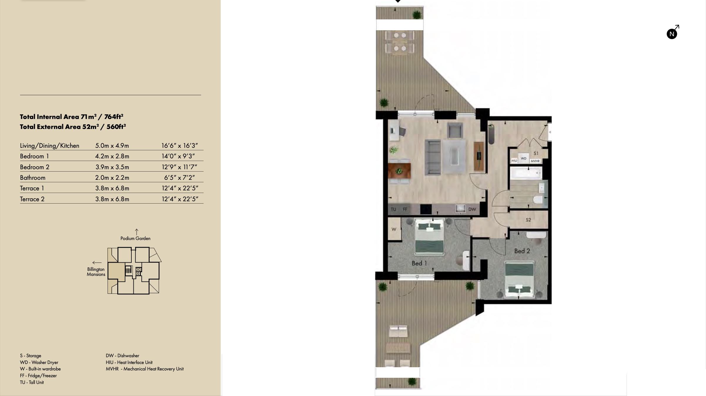 Flat 1 Arden Mansions, 31 Sleaford Street, London floorplan