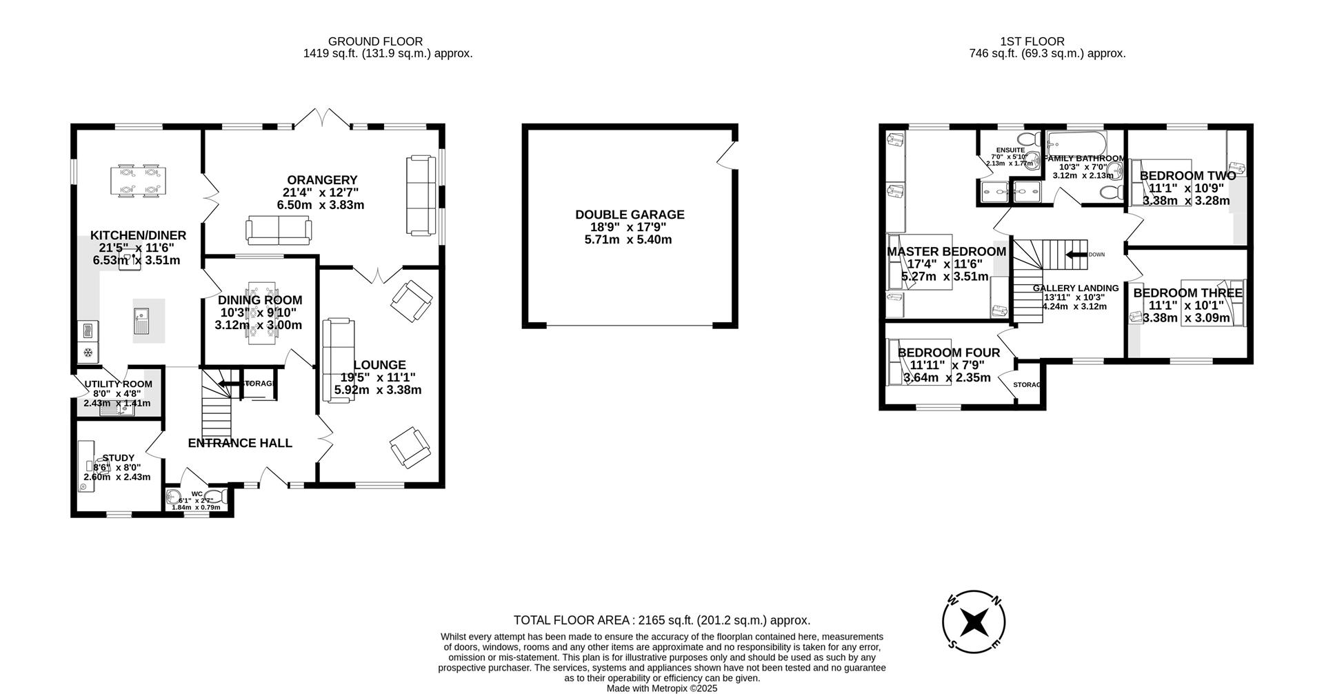 4, Bradkirk Lane, Preston floorplan