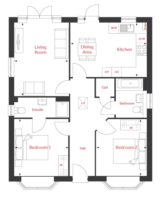223, Barley Road, Frinton-On-Sea floorplan
