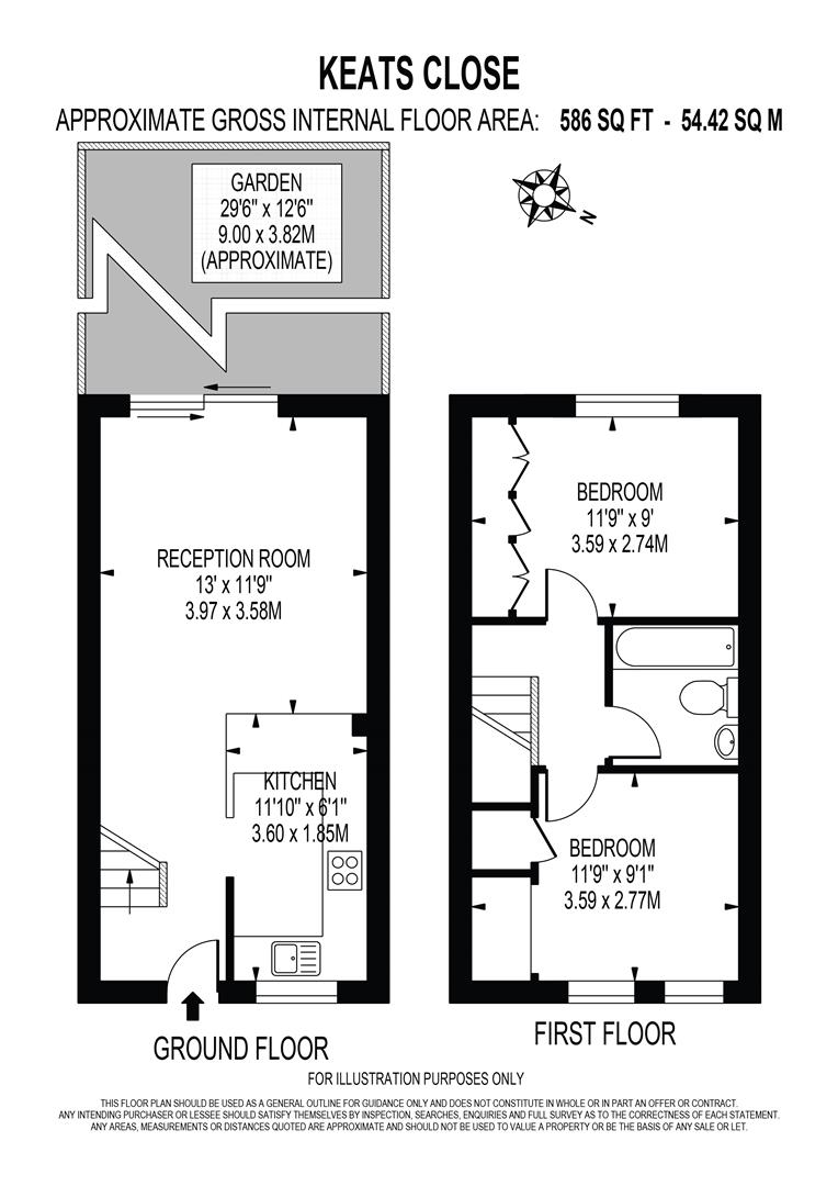 23, Keats Close, Wimbledon floorplan