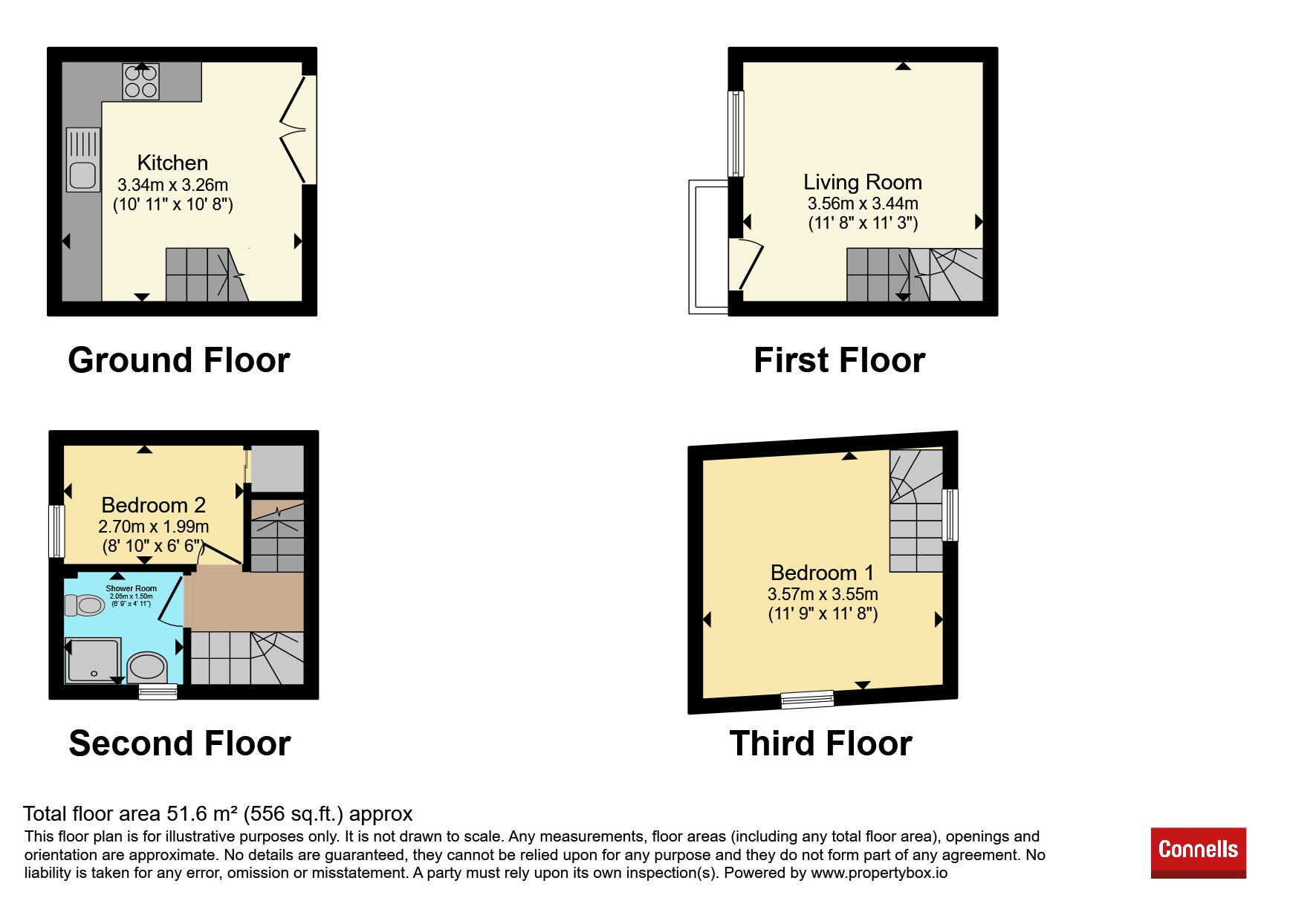 168, Henwick Road, Worcester floorplan