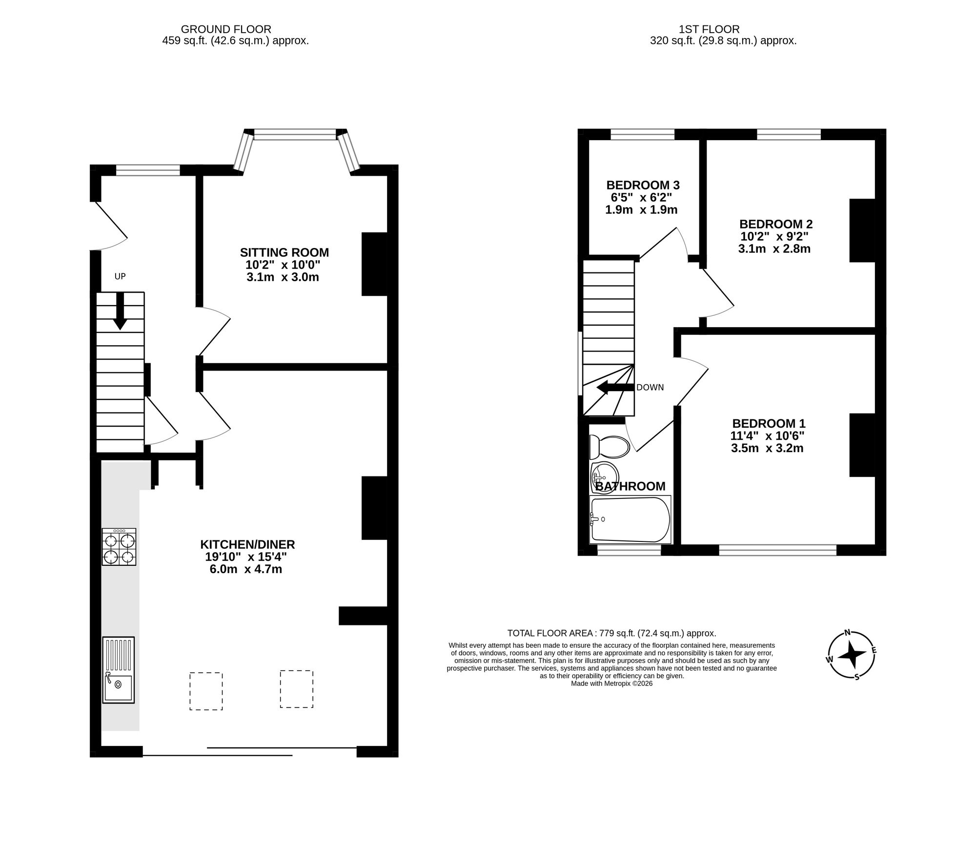 164 Conway Road, Newport floorplan