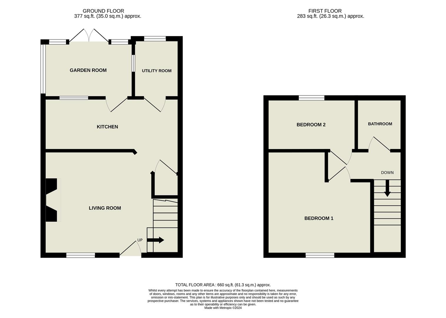 173, West Terrace, Burley in Wharfedale floorplan