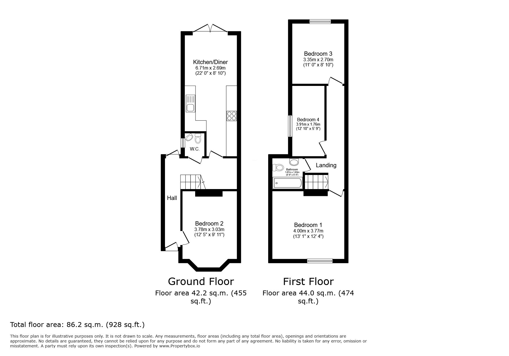 63, Jubilee Road, Hampshire floorplan