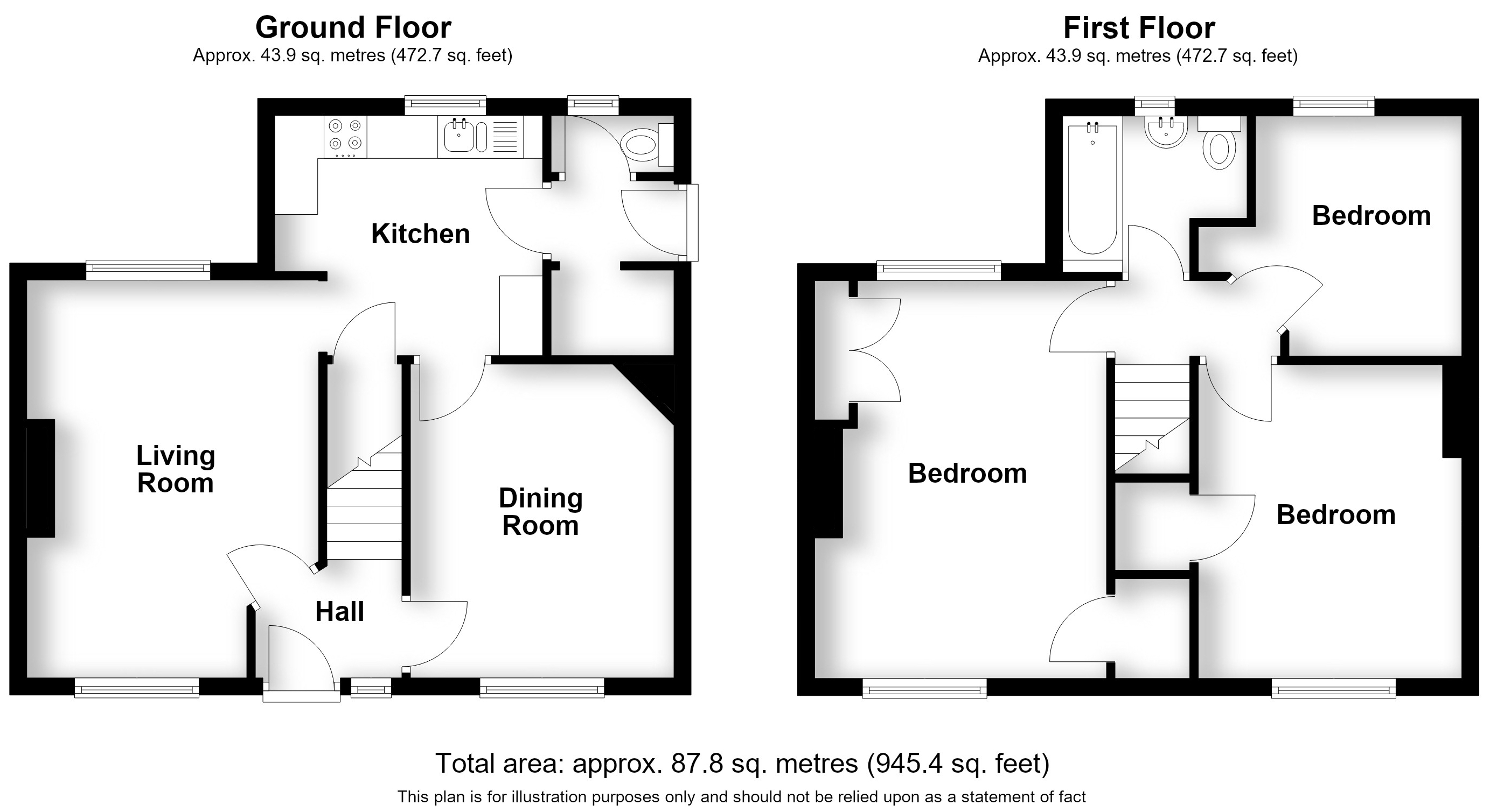 Hyde Road, Kenilworth floorplan