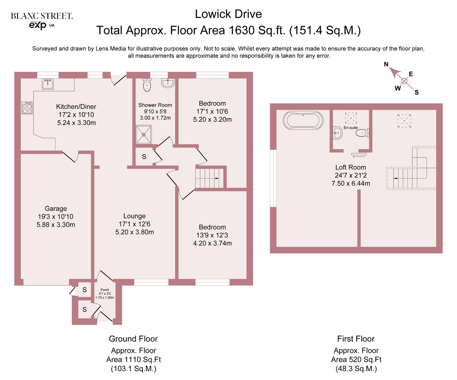 14, Lowick Drive, Poulton-le-fylde floorplan