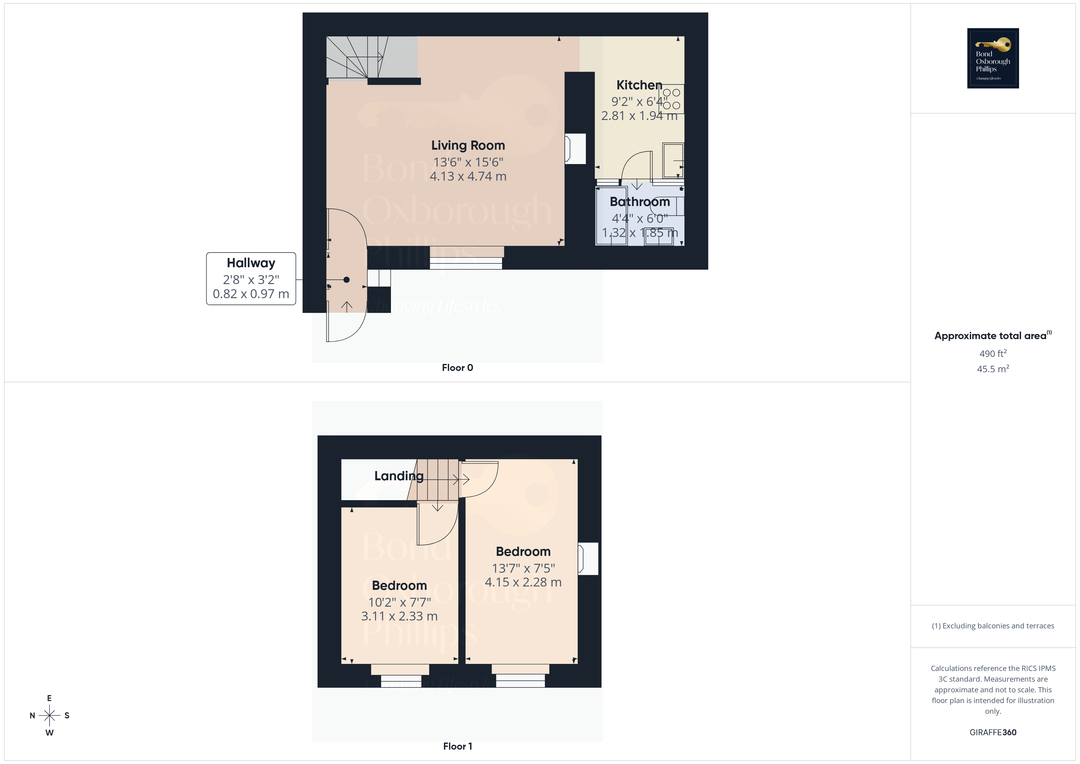 11, Berkeley Place, Devon floorplan