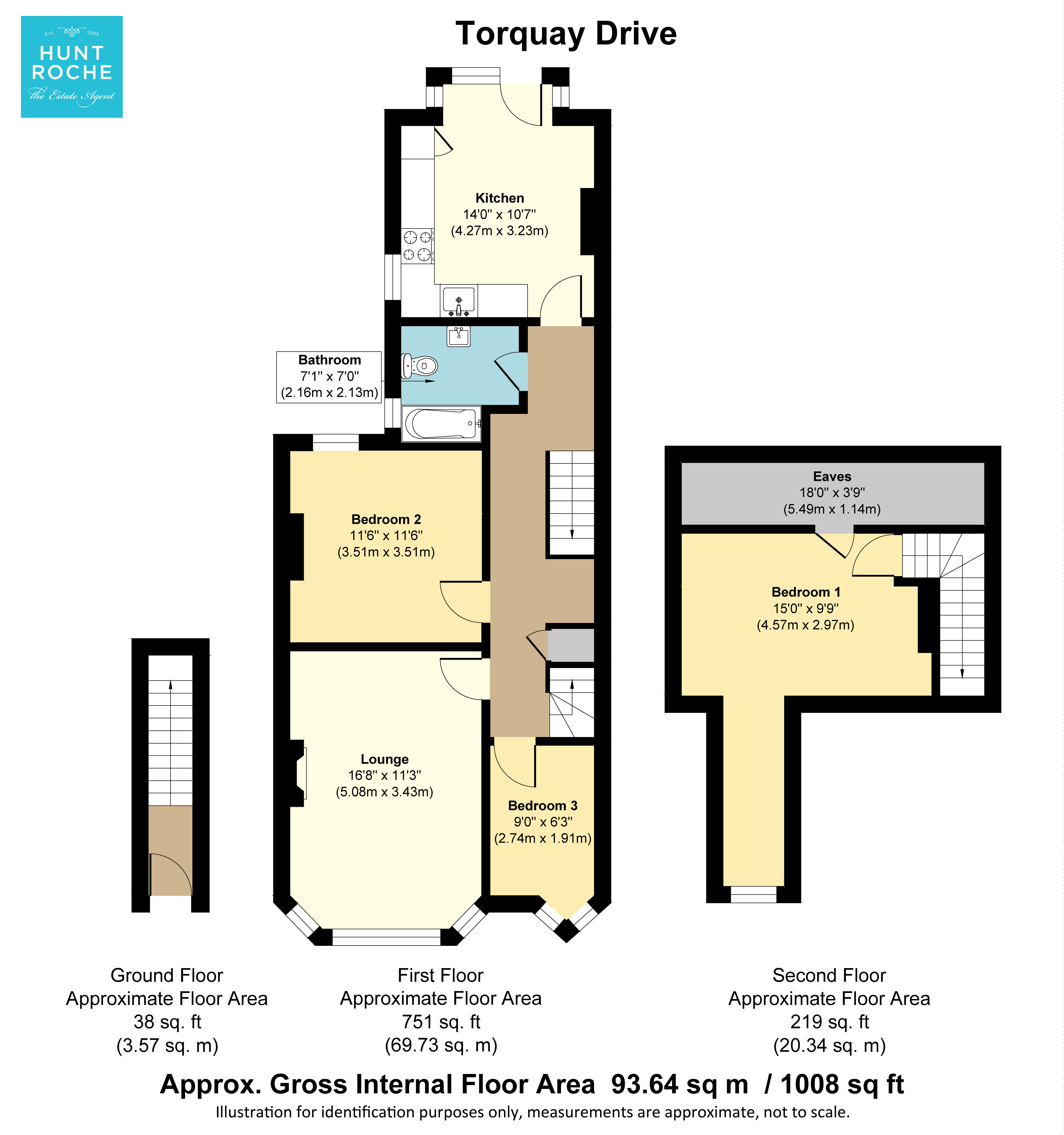 32A,, Torquay Drive, Essex floorplan