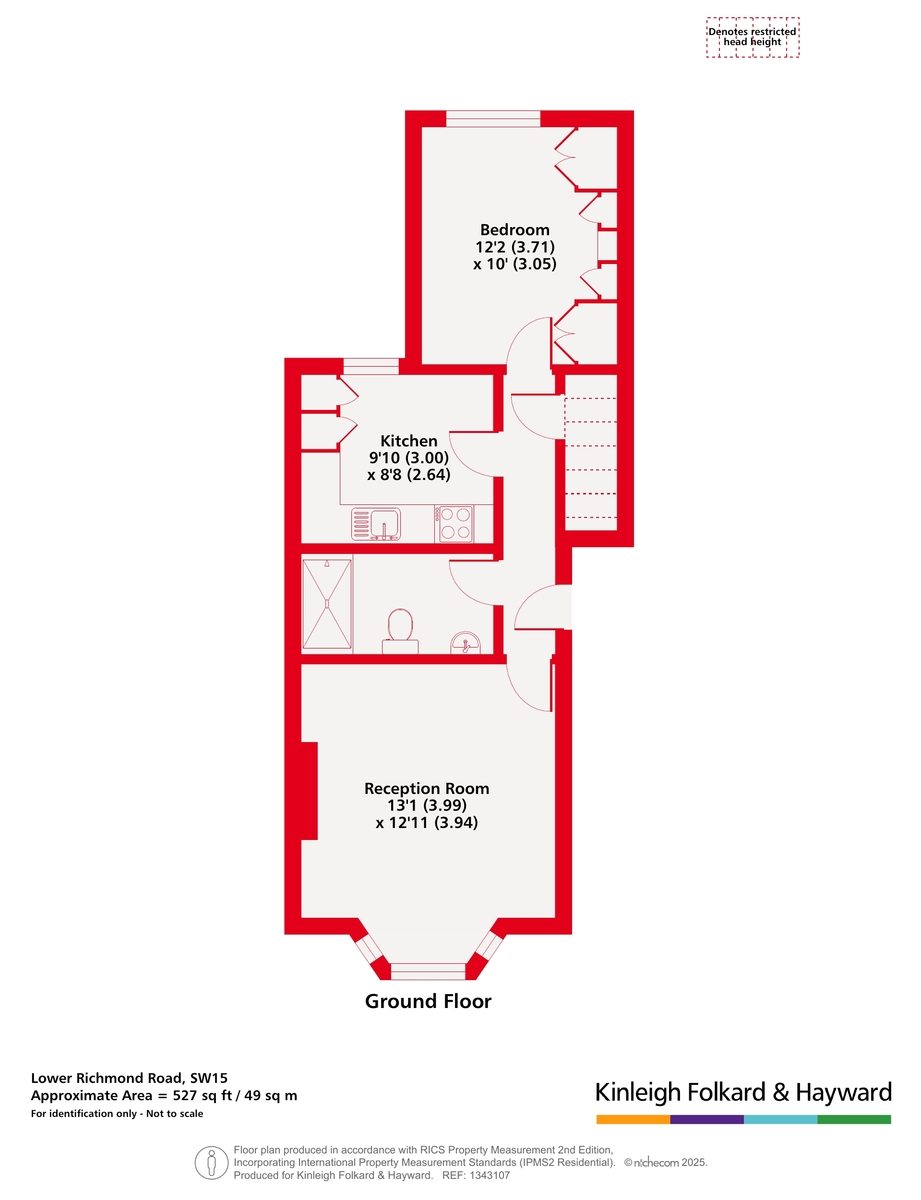 Ground Floor Flat, 67, Lower Richmond Road, London floorplan