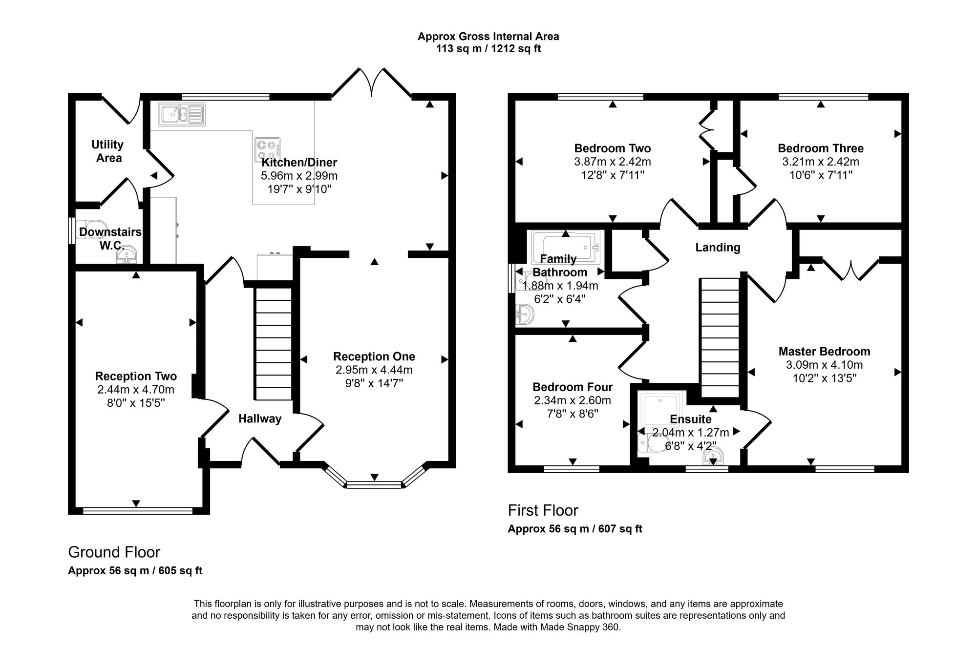 11 Cwrt Y Carw, Port Talbot floorplan